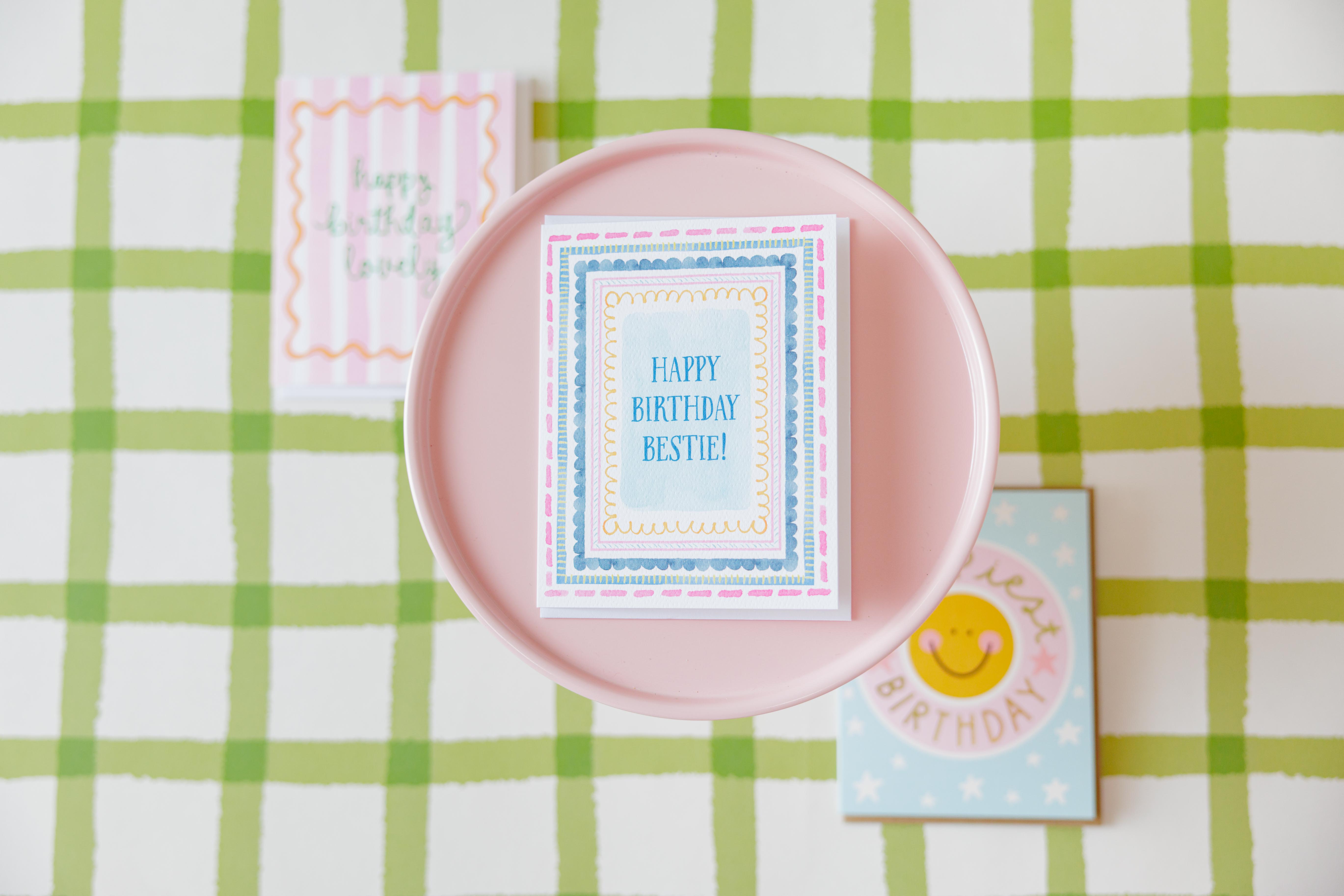 Happy Birthday Bestie Card