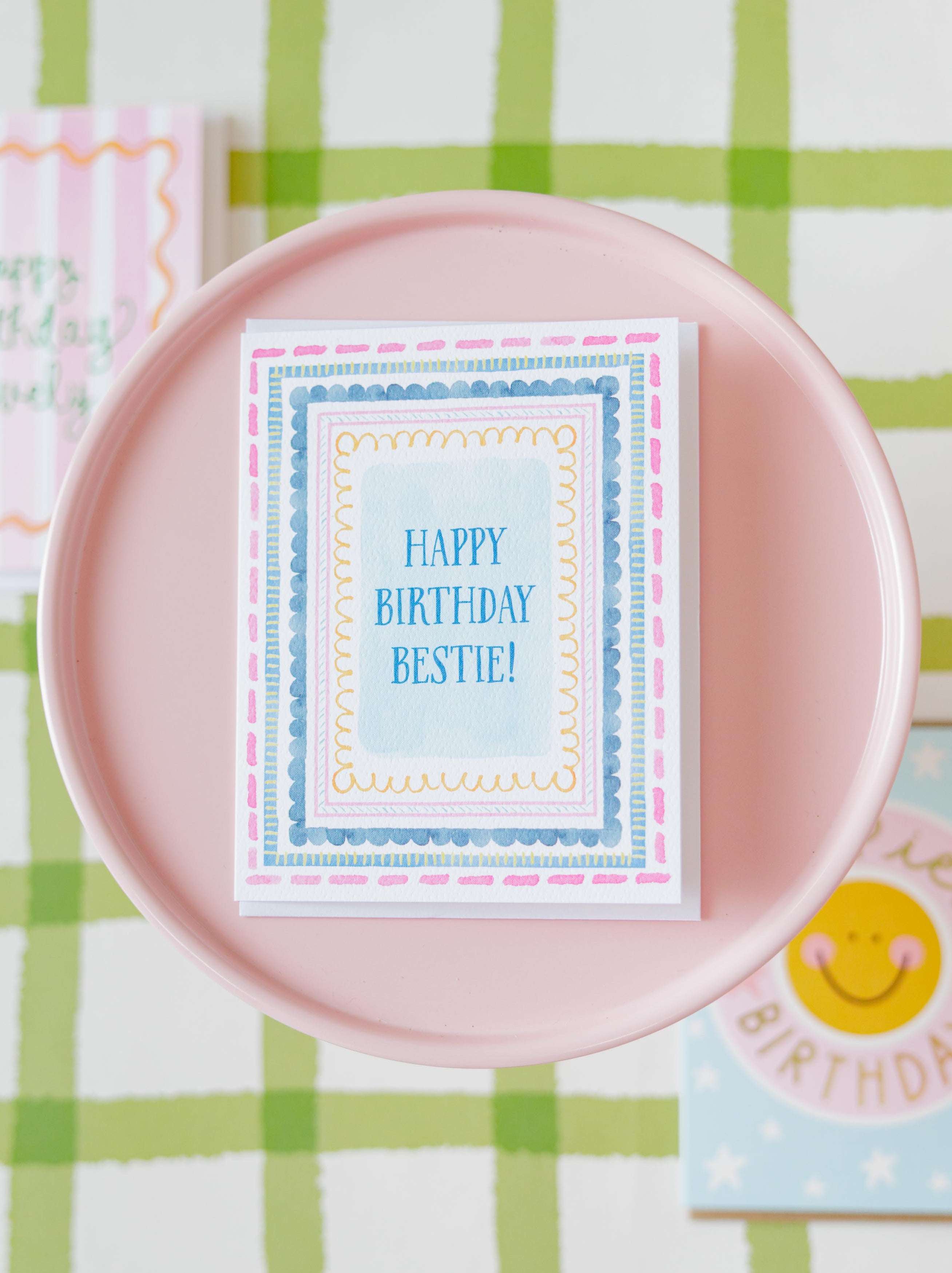 Happy Birthday Bestie Card