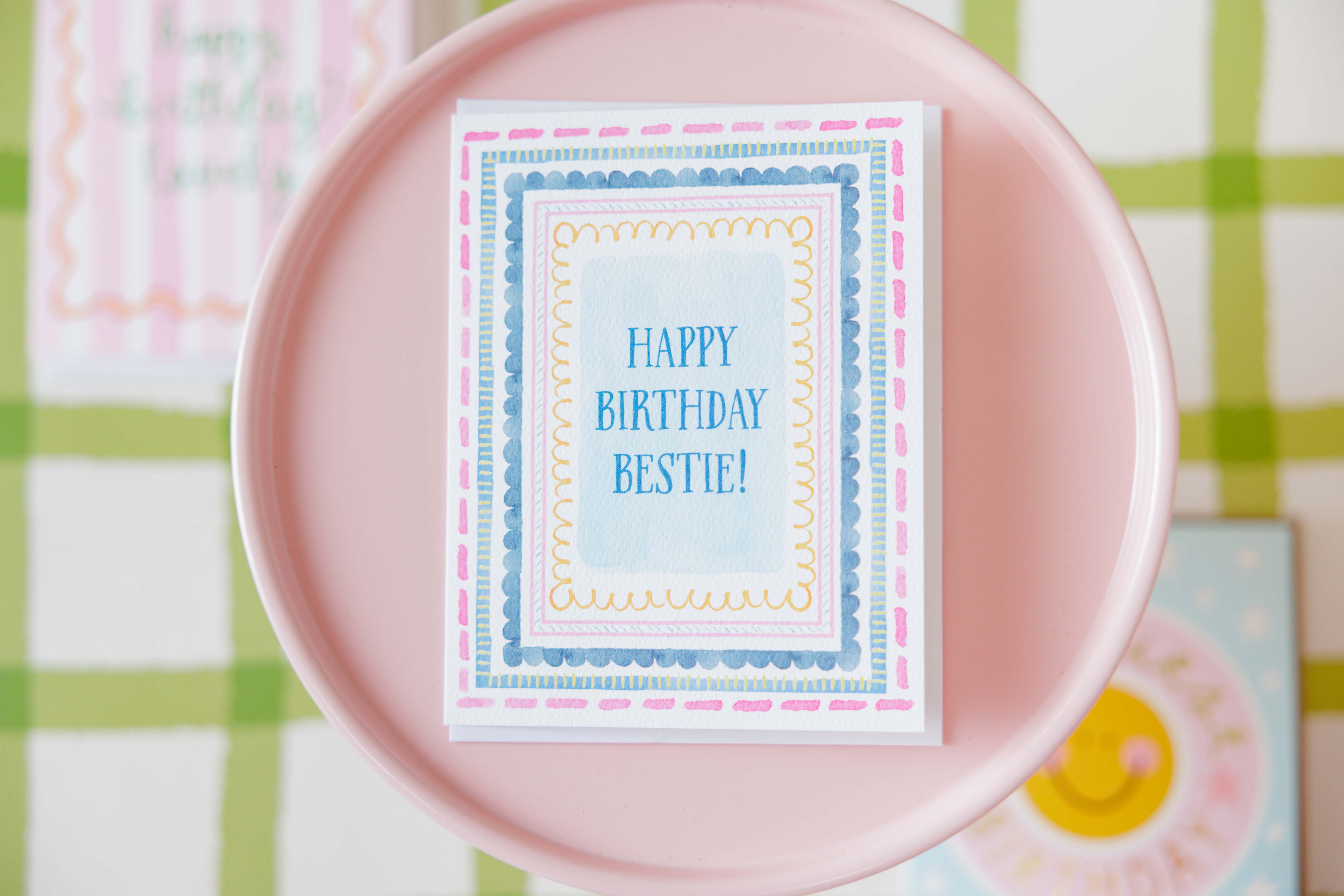 Happy Birthday Bestie Card