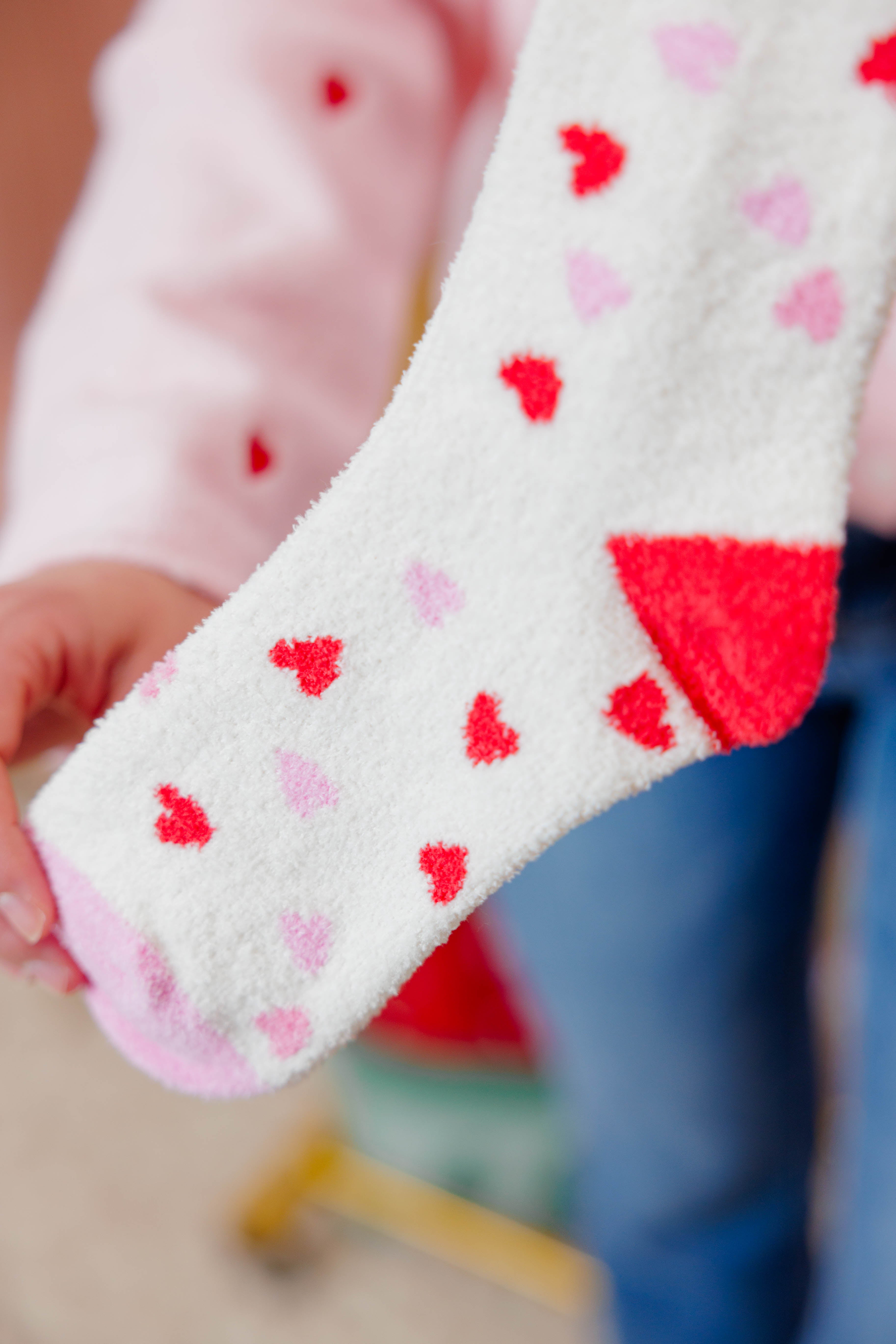 Candy Heart Socks