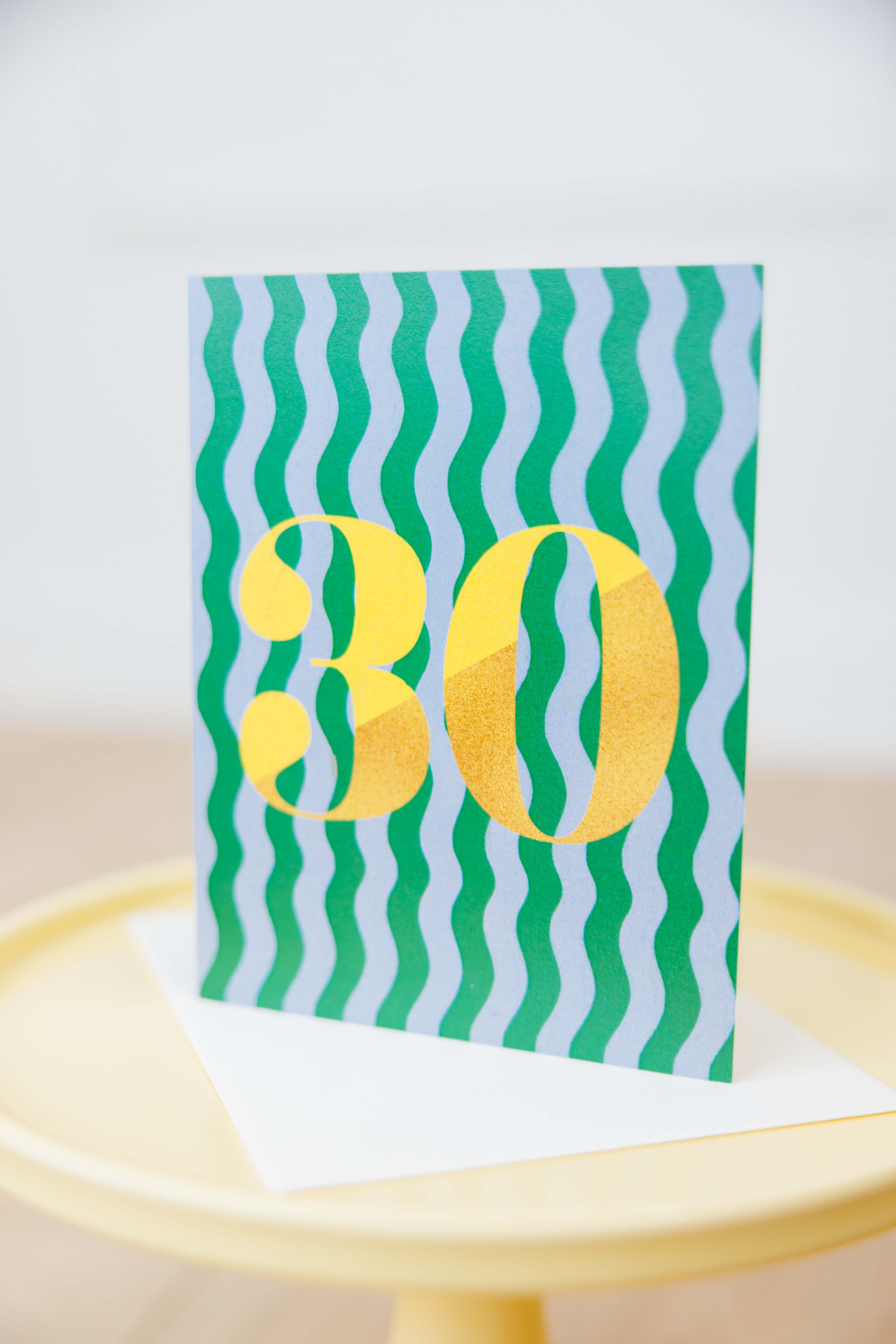 Happy Birthday 30 Card