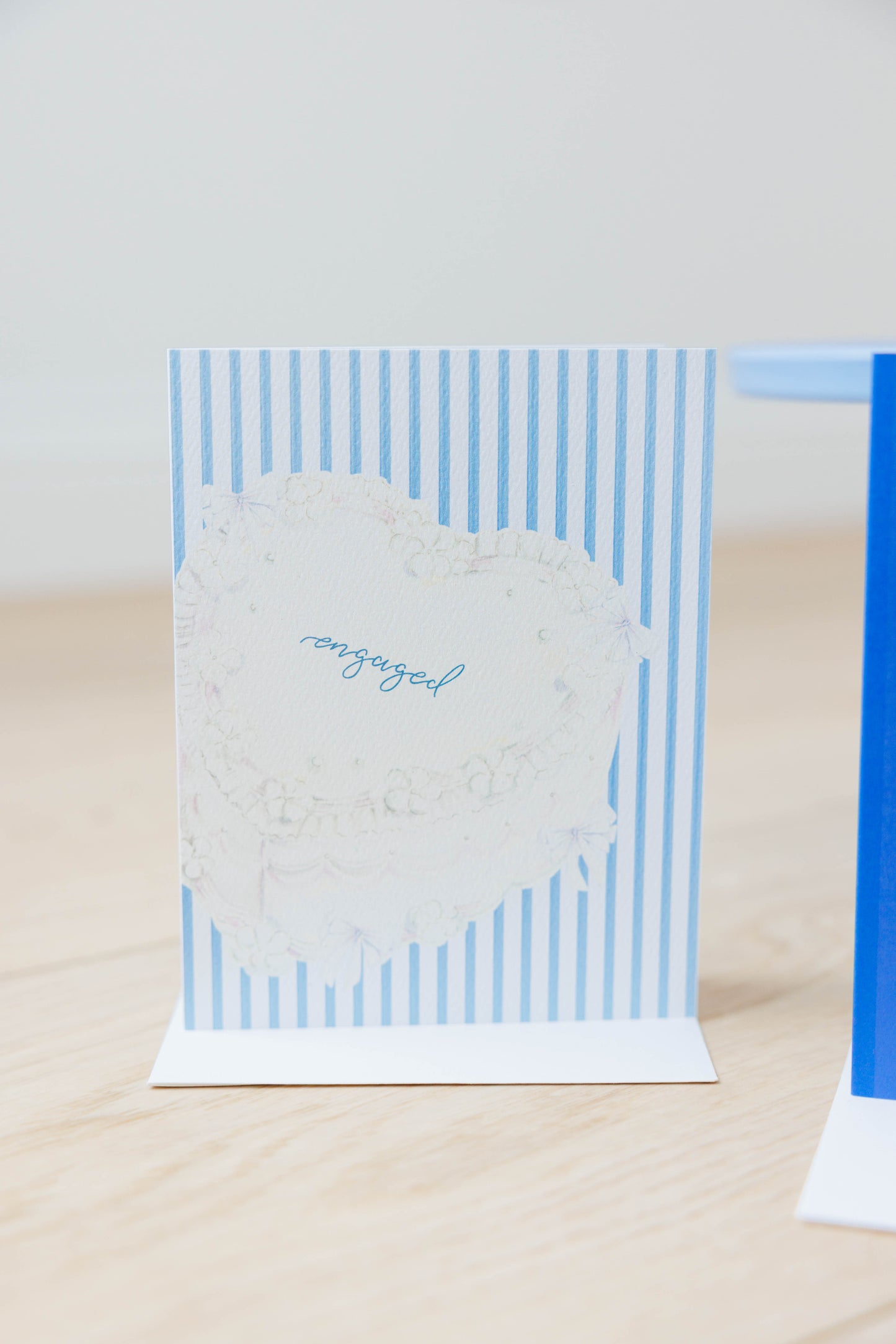 Engaged Cake Engagement Card