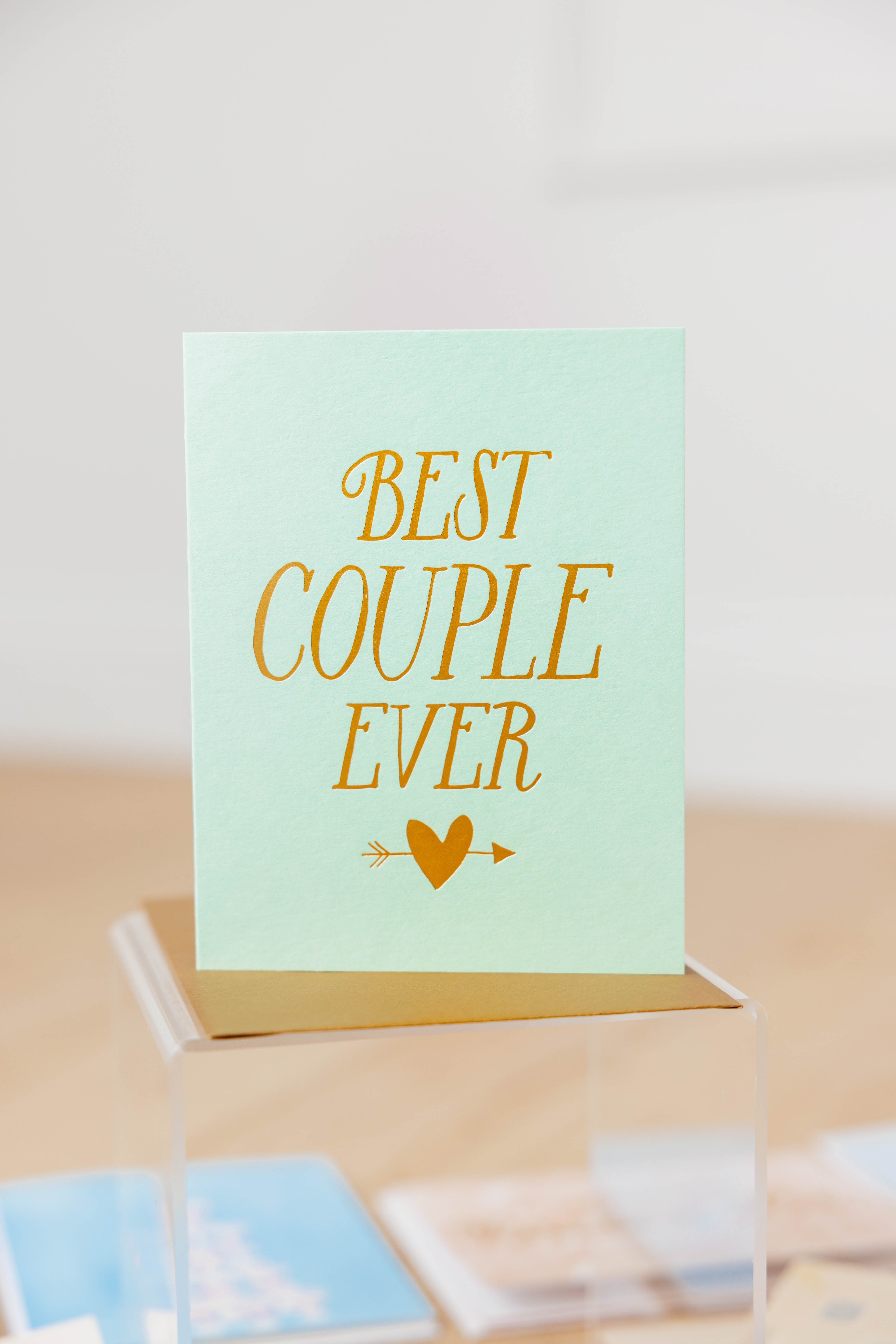 Best Couple Wedding Card