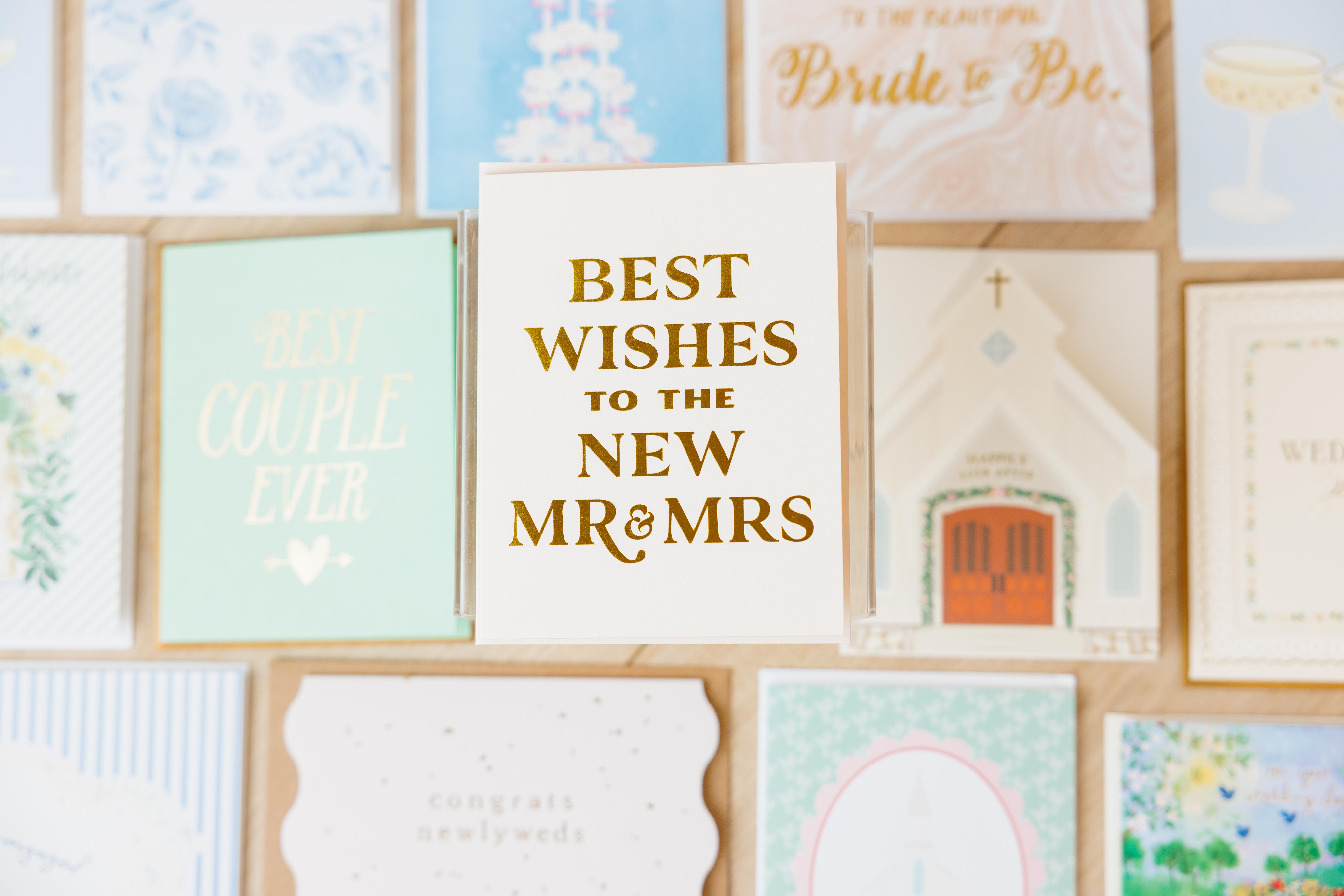 Best Wishes Wedding Card