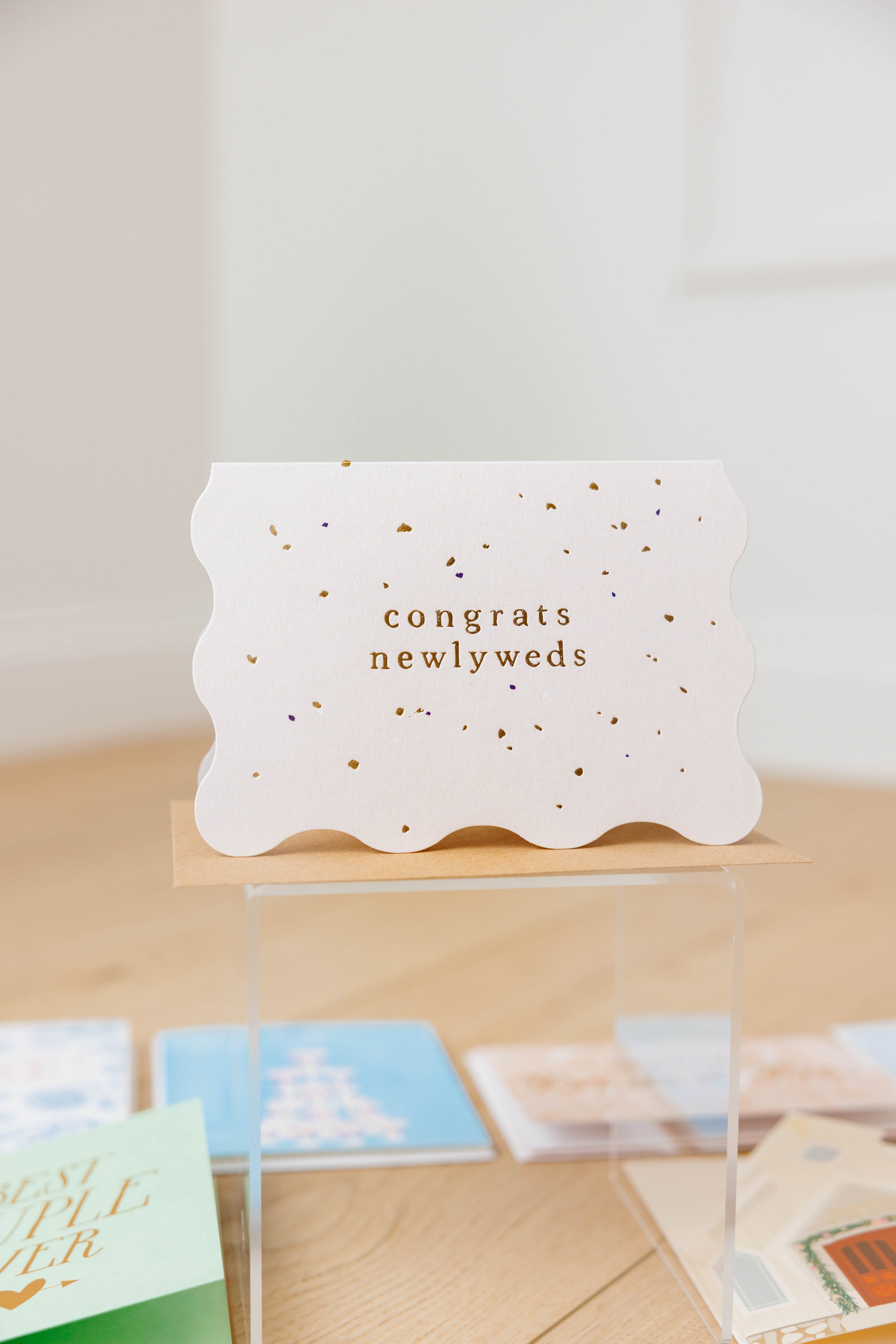Congrats Newlyweds Card