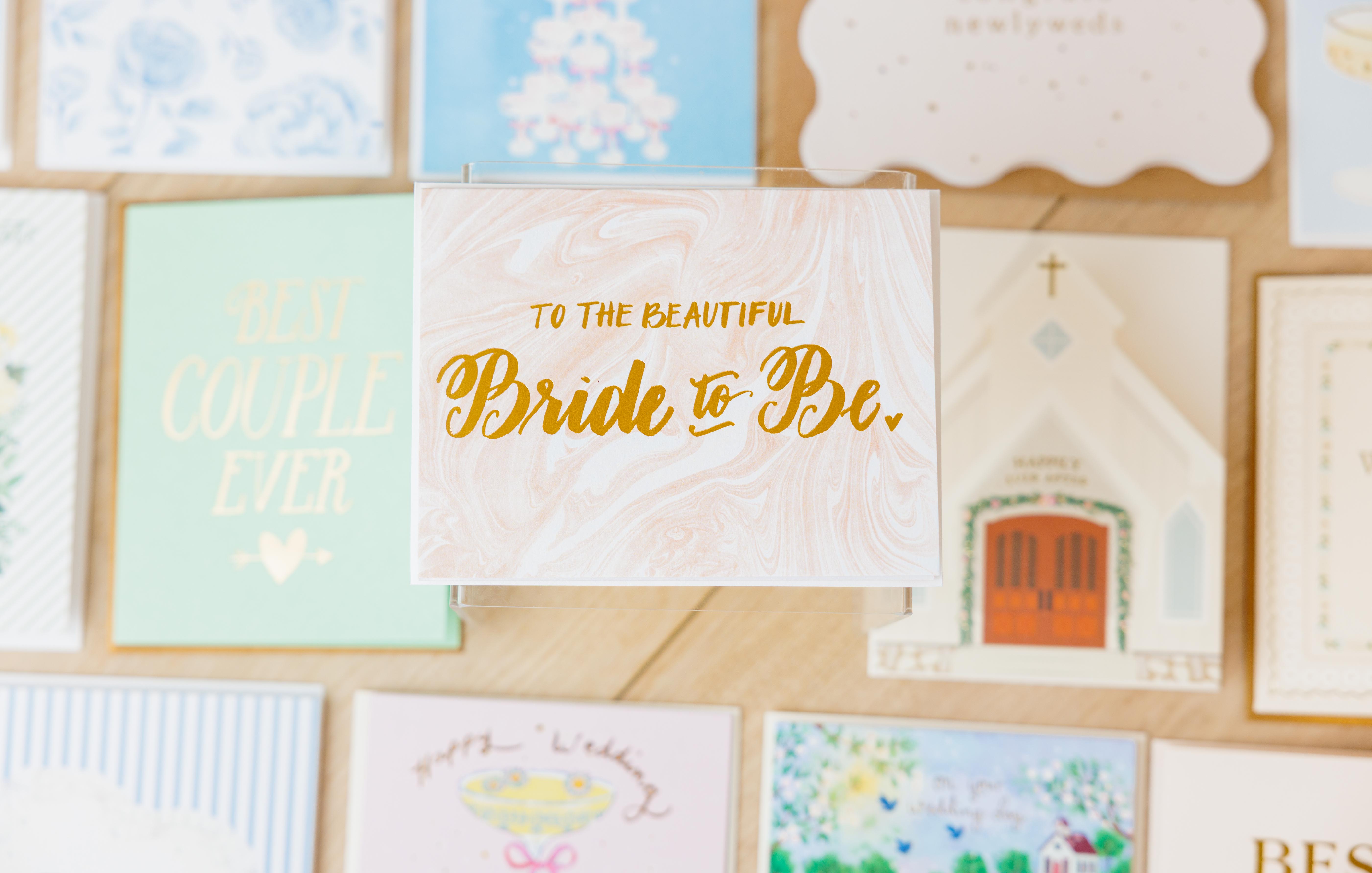 Bride To Be Wedding Card