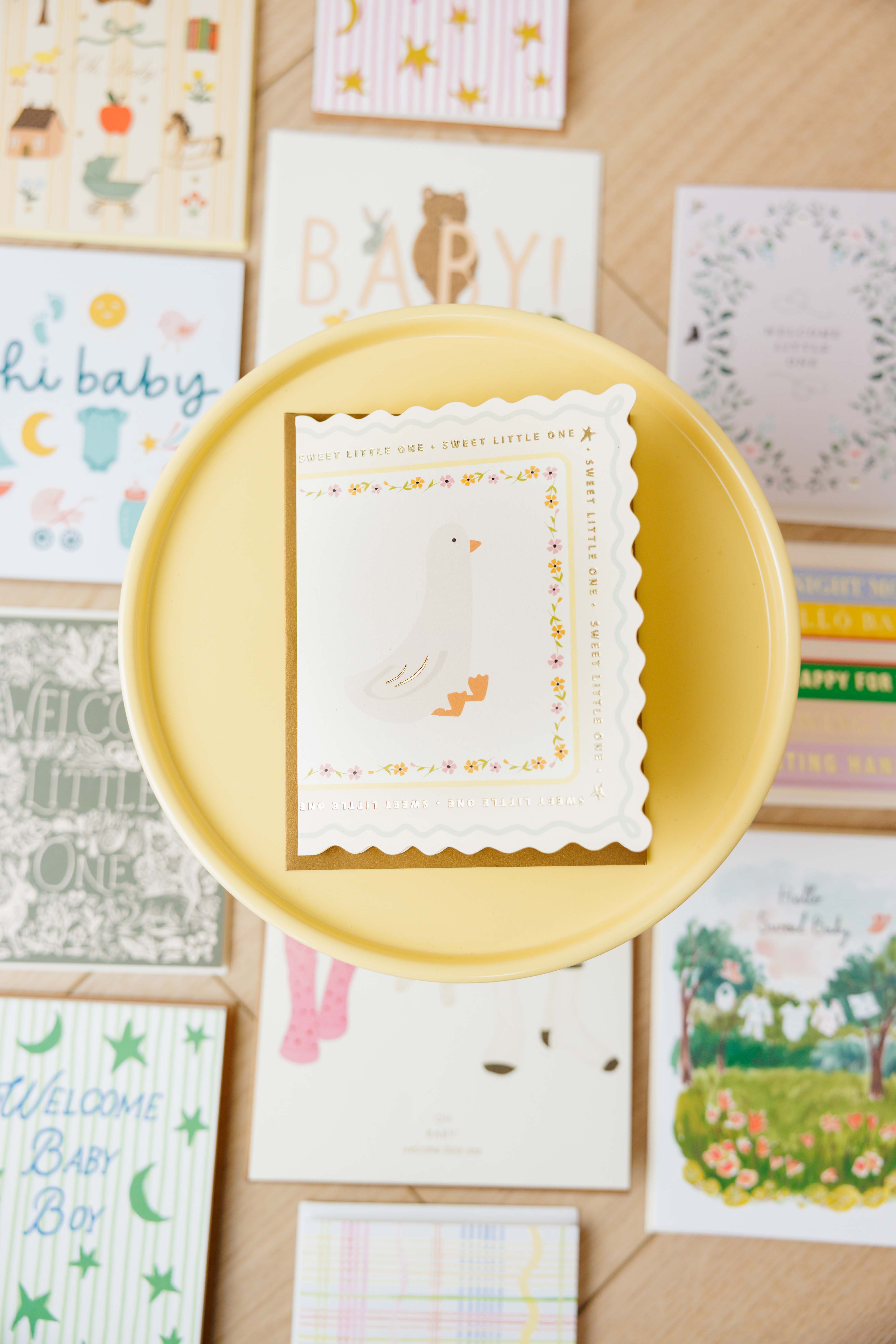 Sweet Little Goose Greeting Card