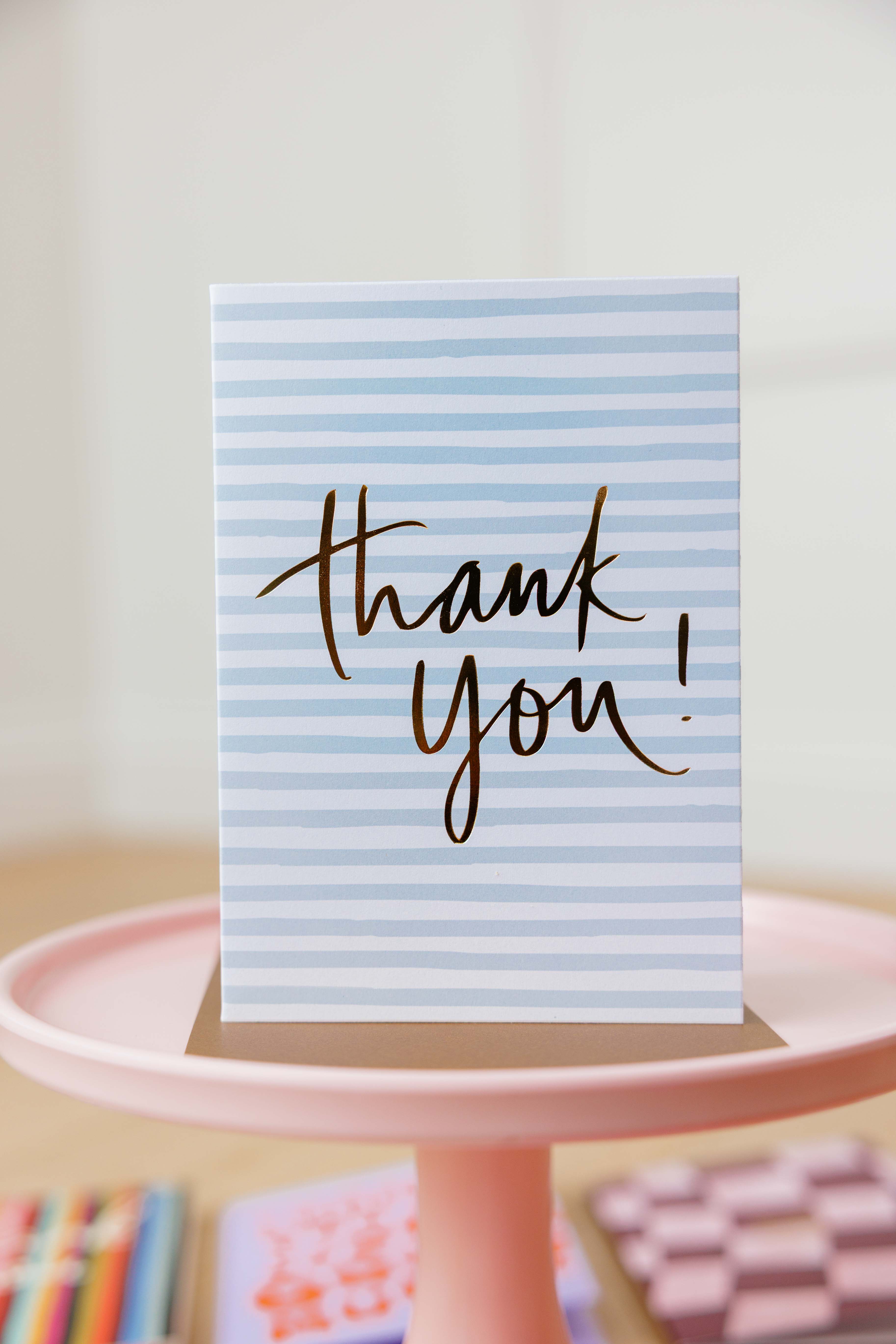 Thank You Stripes Card