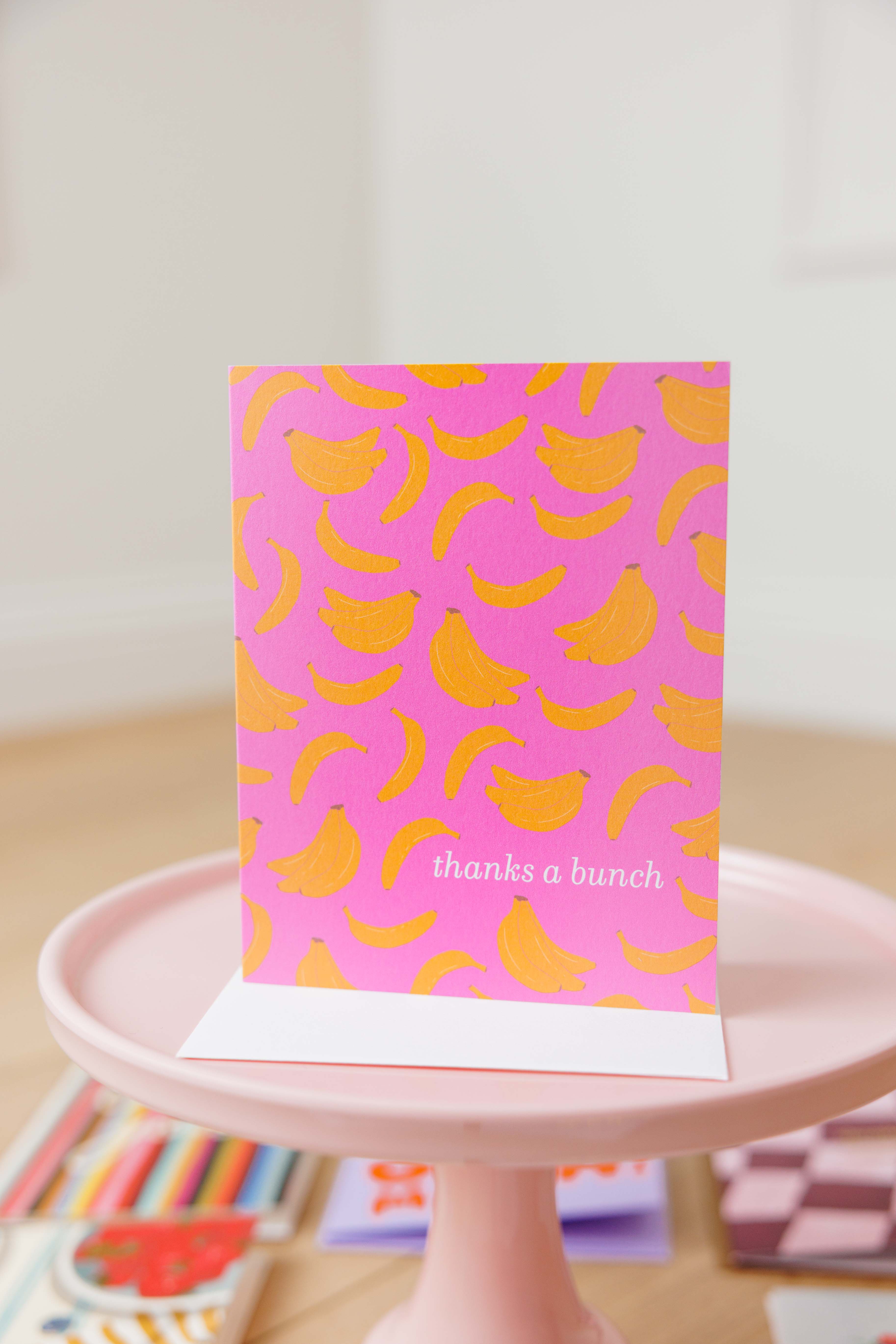 Thanks a Bunch Bananas Card