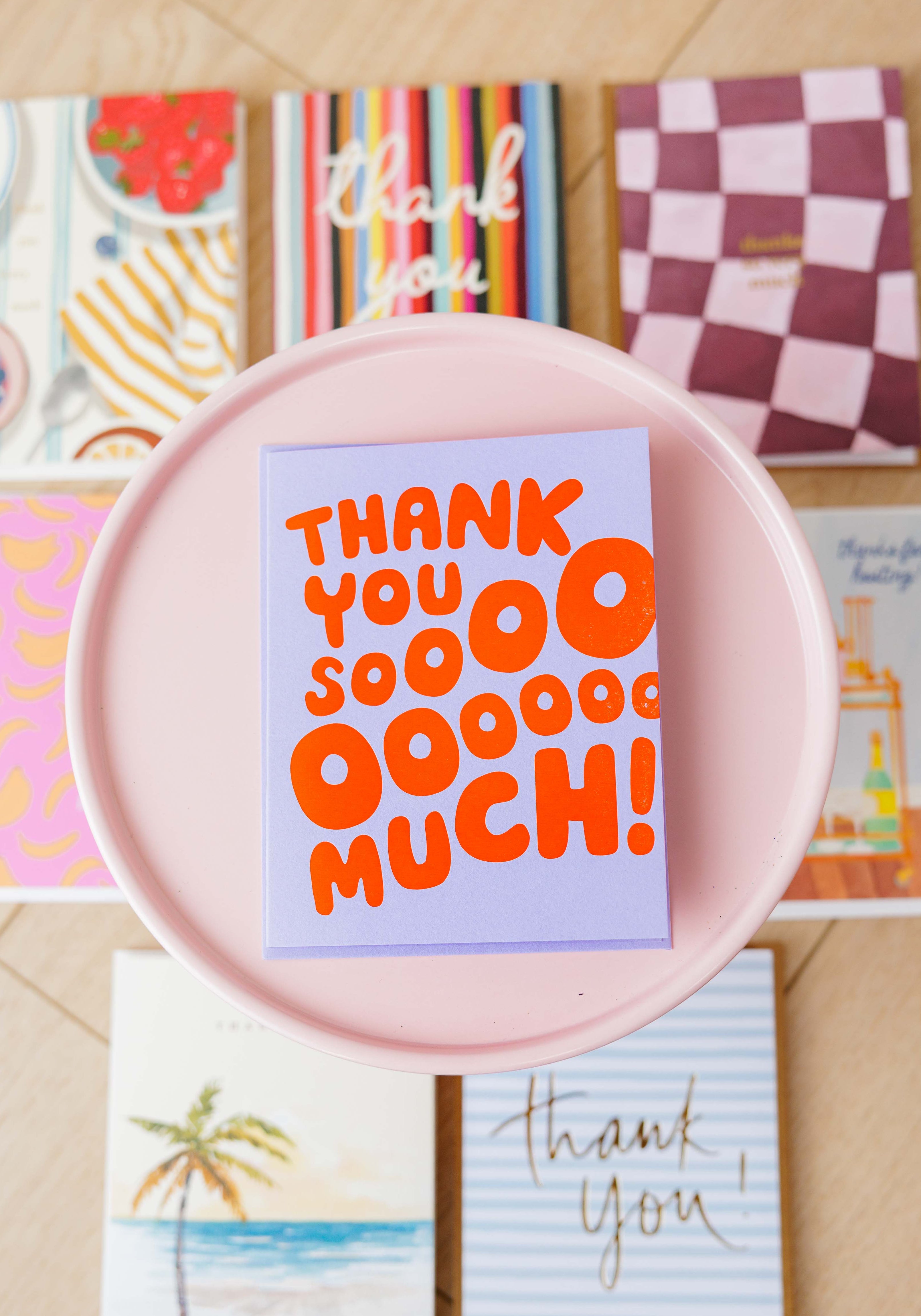 Thank You Sooo Much Thank You Card