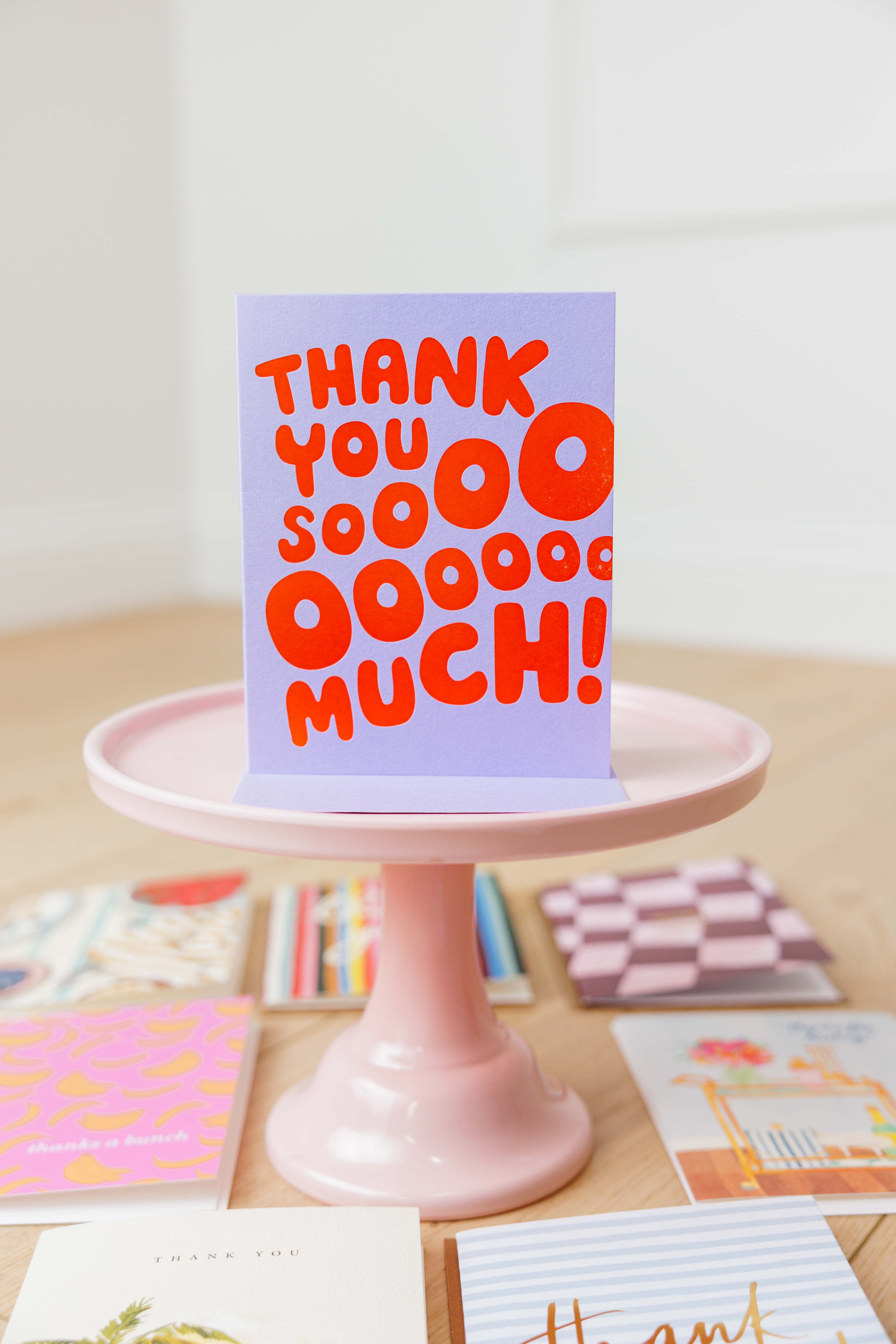 Thank You Sooo Much Thank You Card