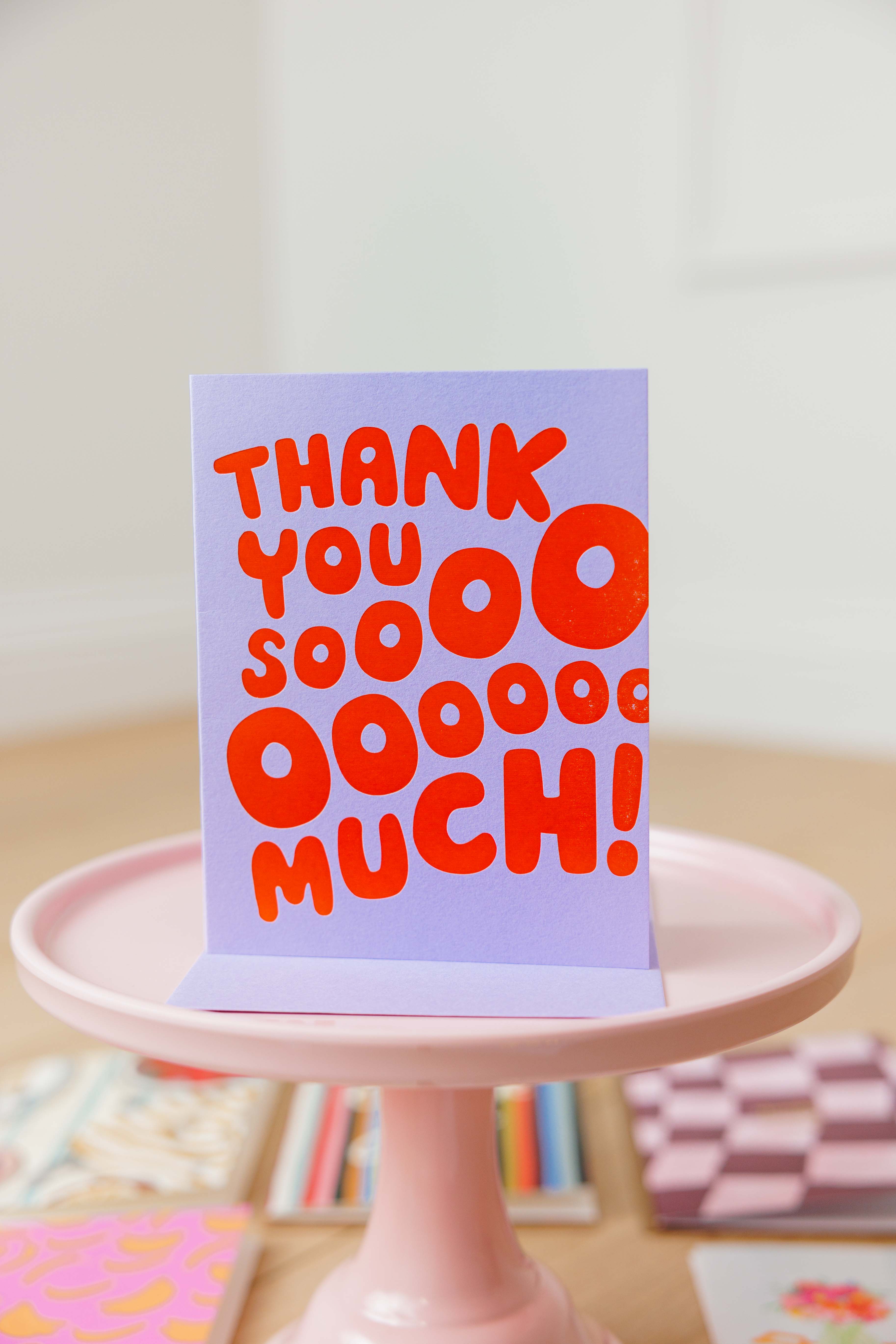 Thank You Sooo Much Thank You Card