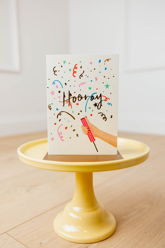 Hooray Birthday Card