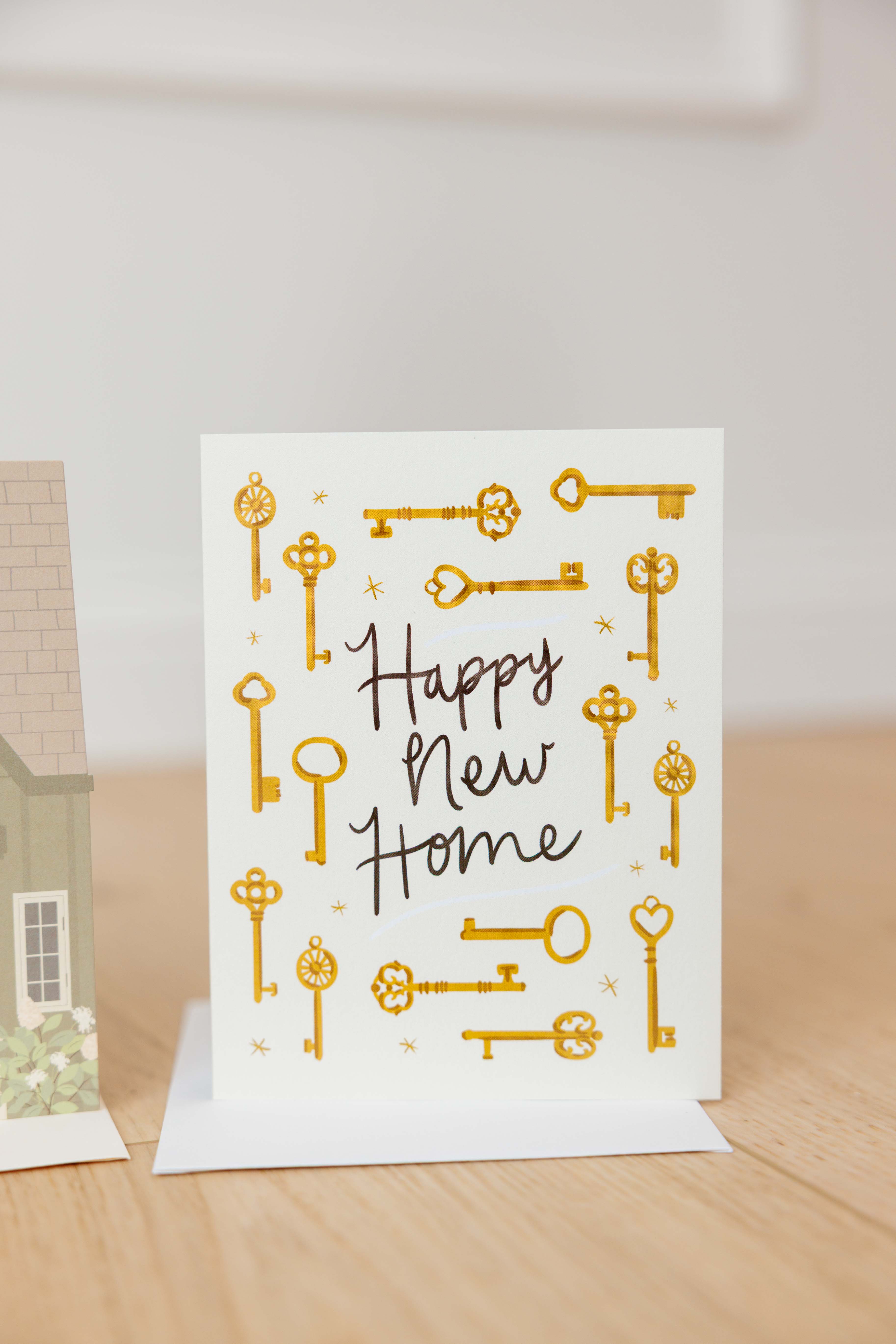 New Home Keys Greeting Card