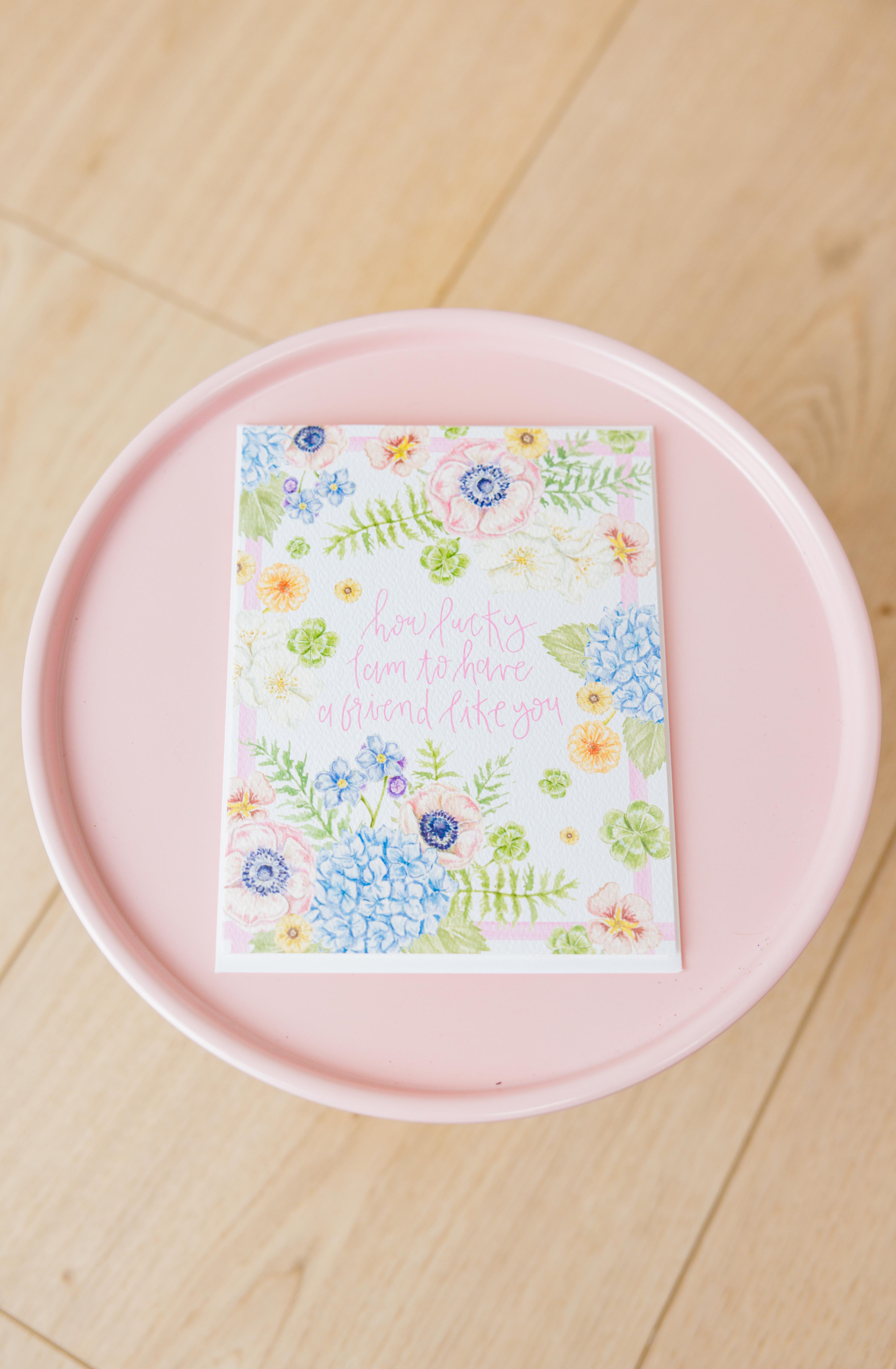 How Lucky To Have You Friend Card