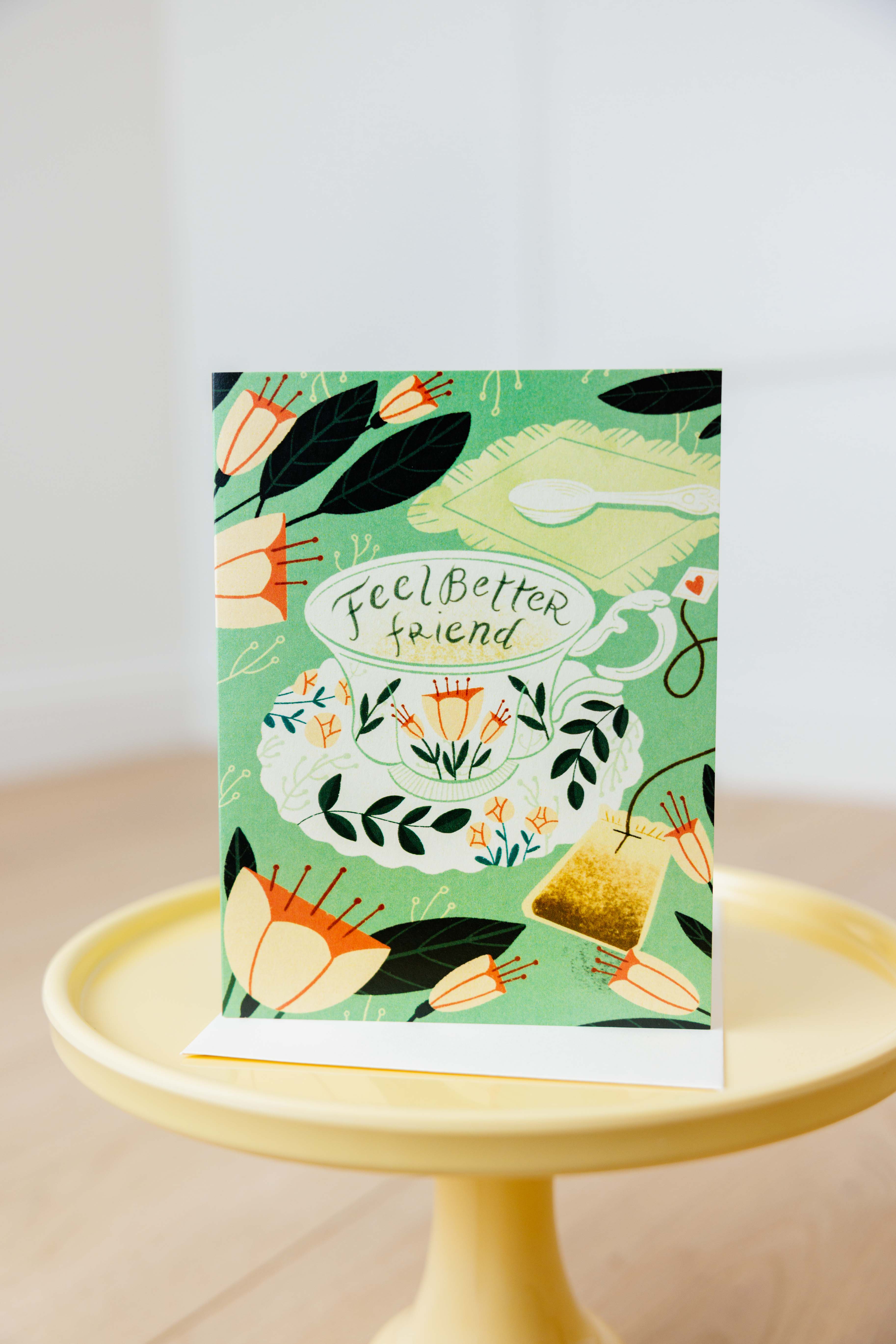 Feel Better Friend Greeting Card