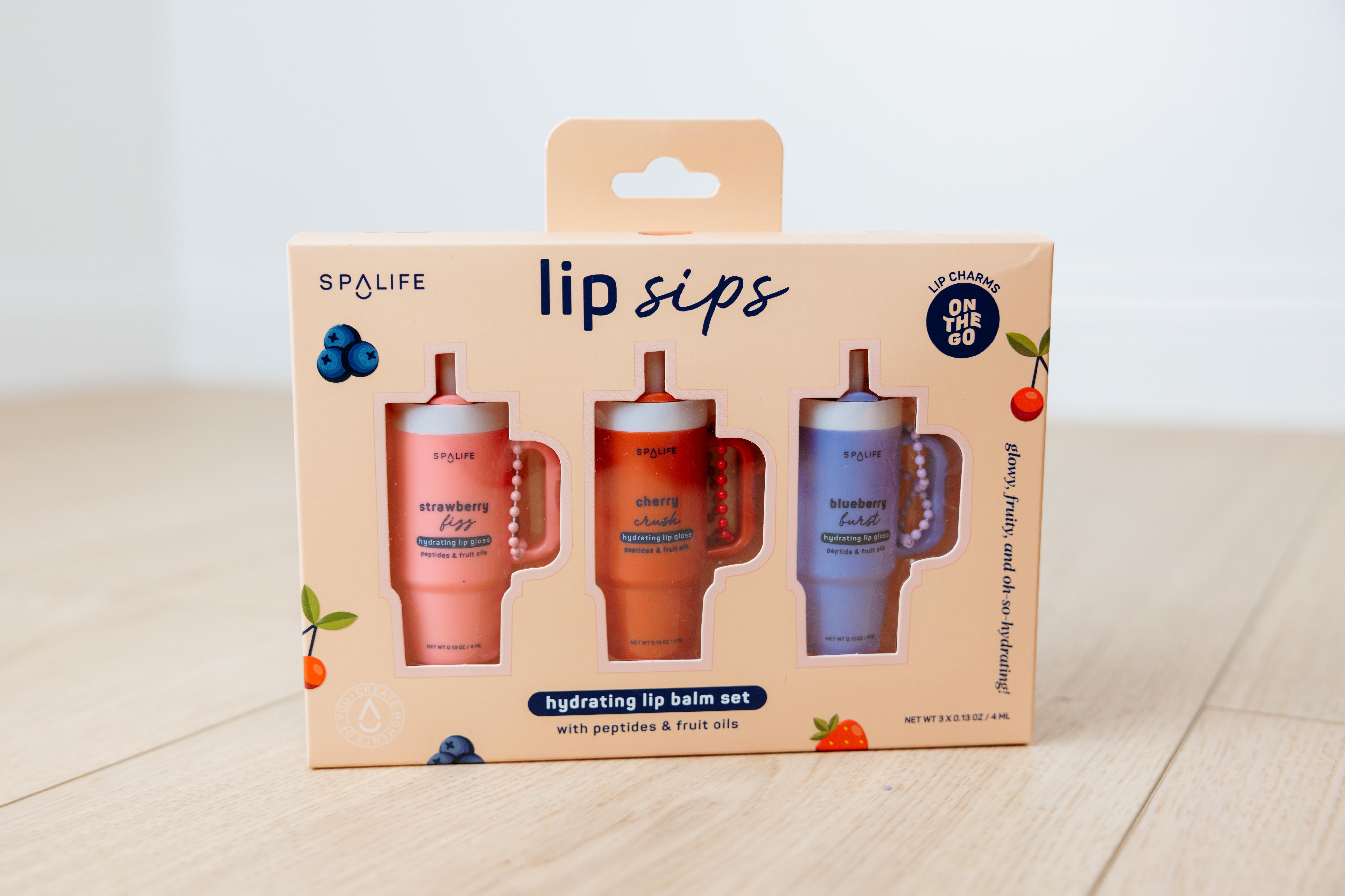 Lip Sips Hydrating Lip Balm Set