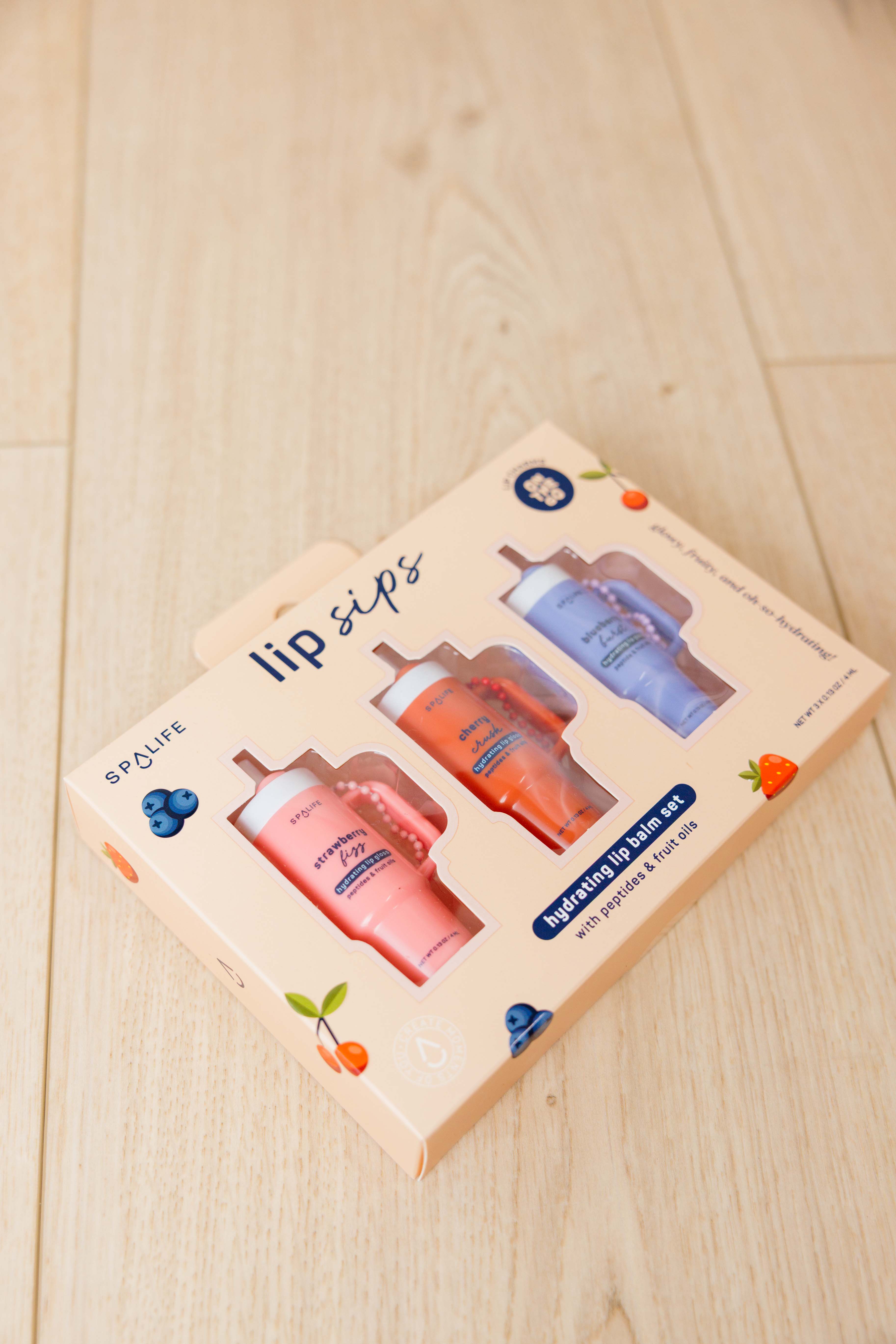 Lip Sips Hydrating Lip Balm Set