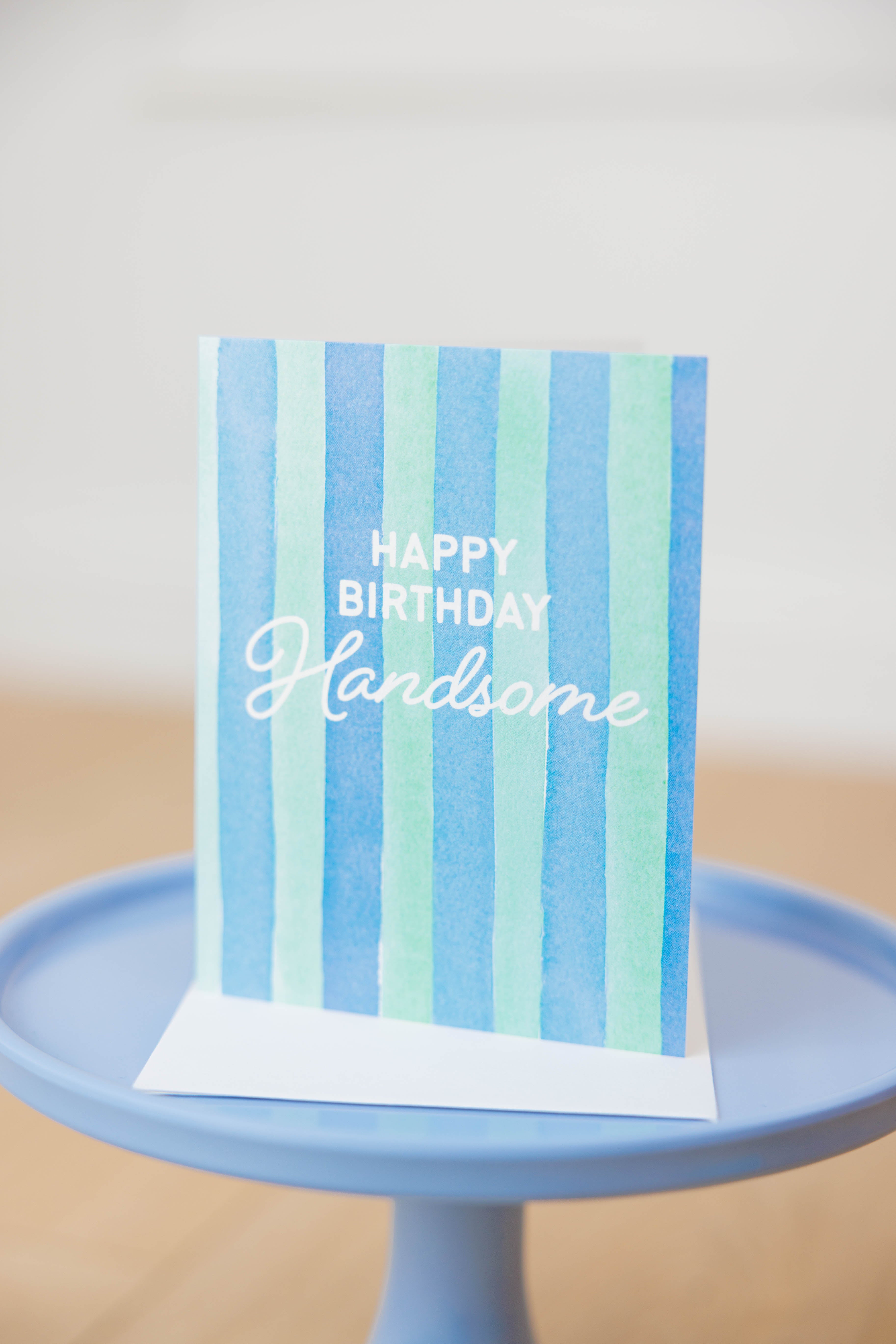 Happy Birthday Handsome Card