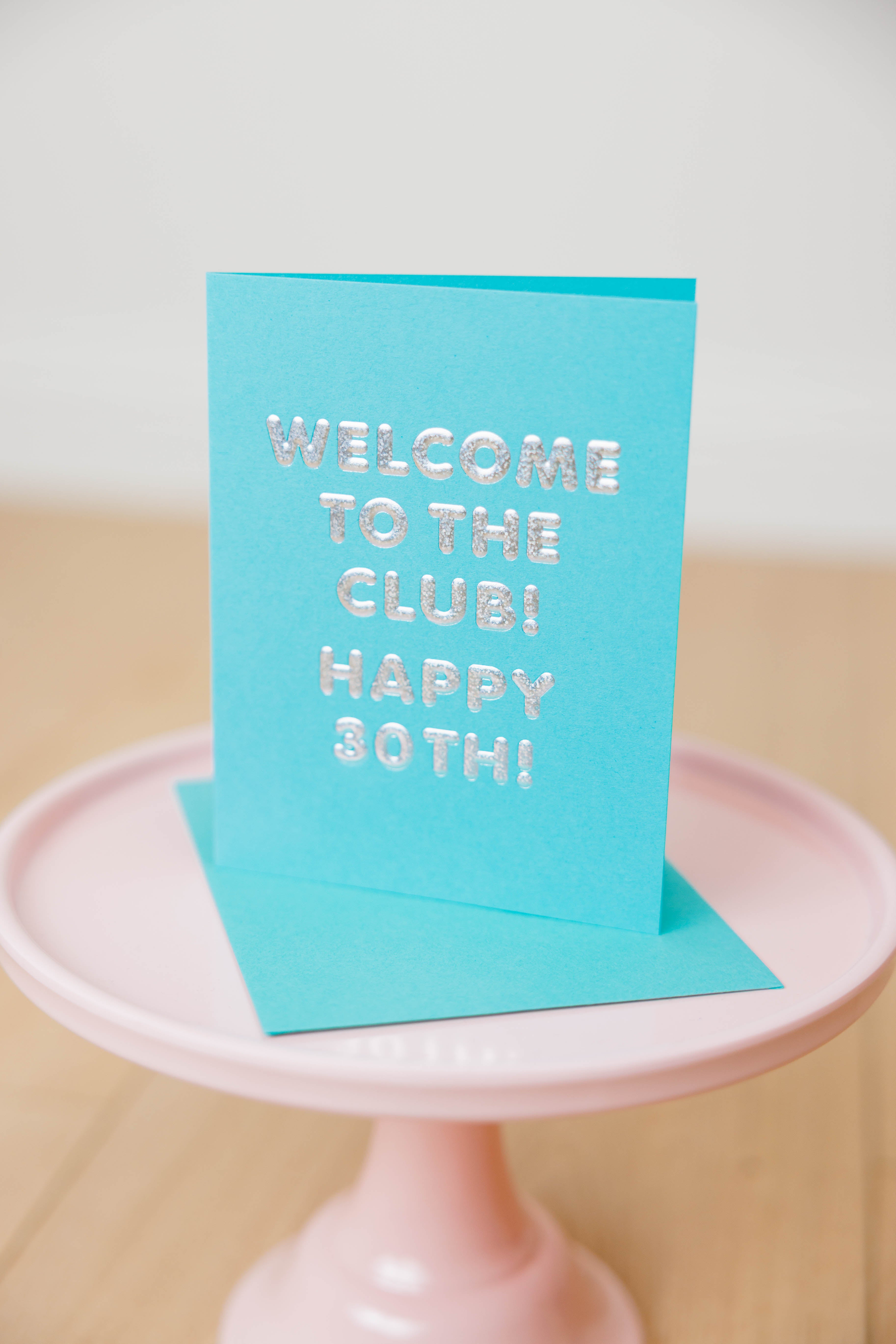 Welcome To the Club! 30