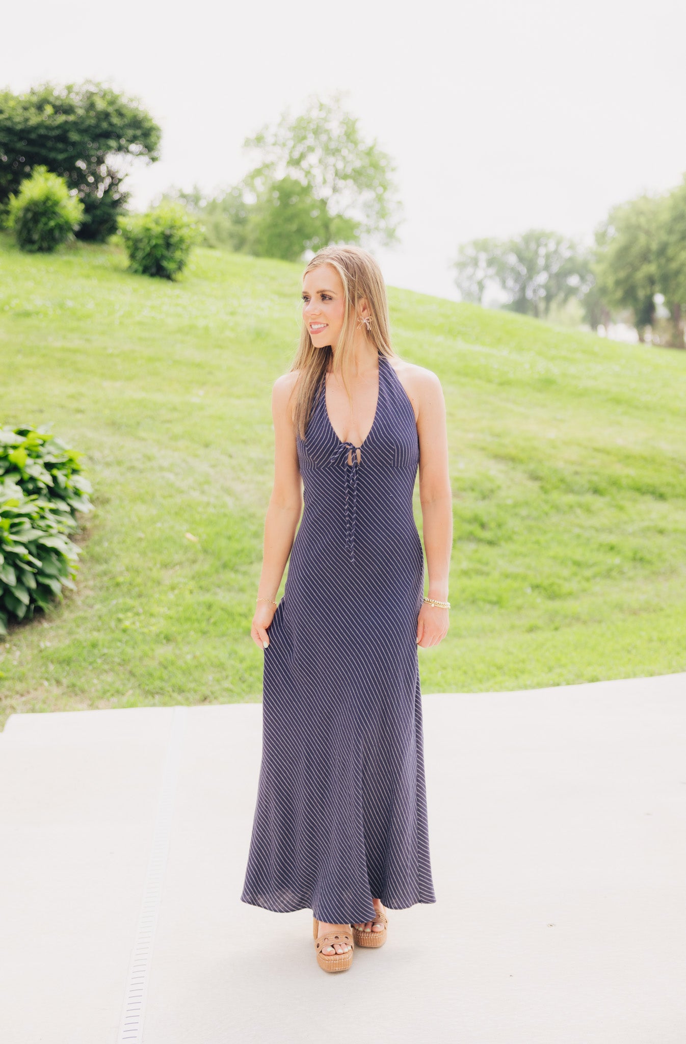 Midnight Halter Tank Dress