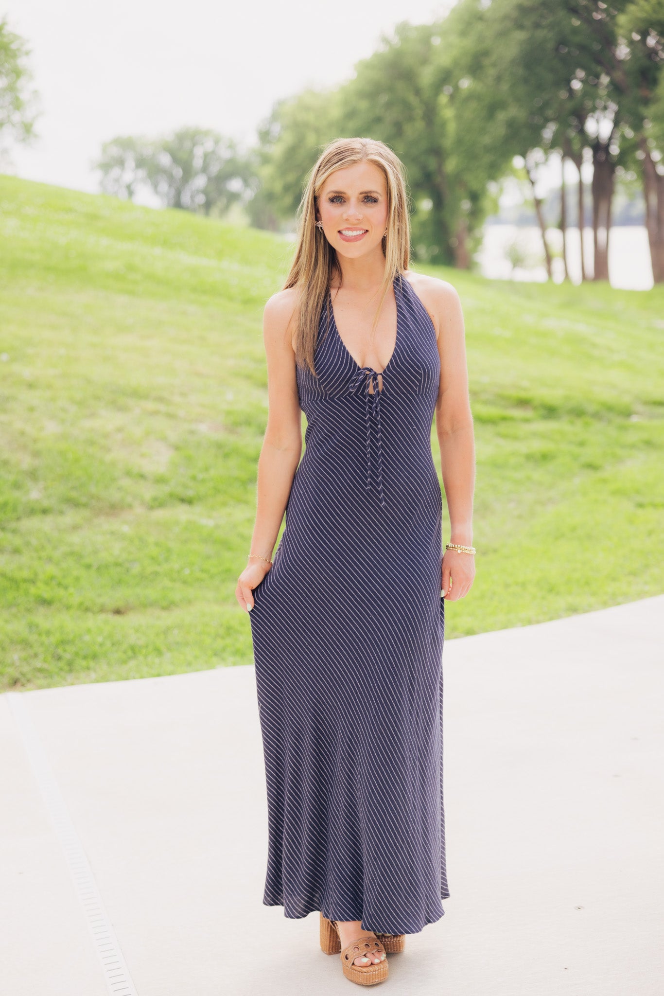 Midnight Halter Tank Dress