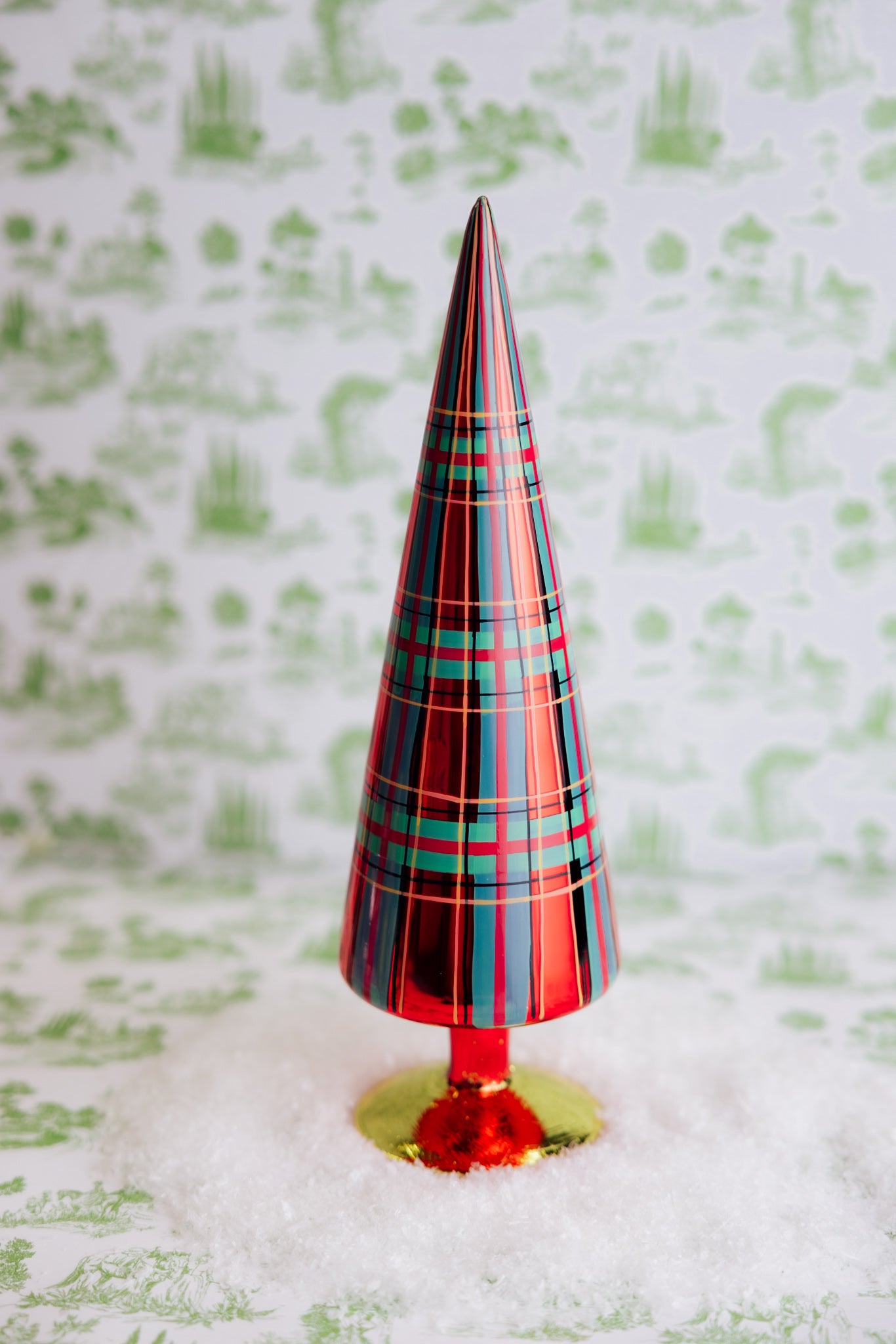Plaid Patterned Trees