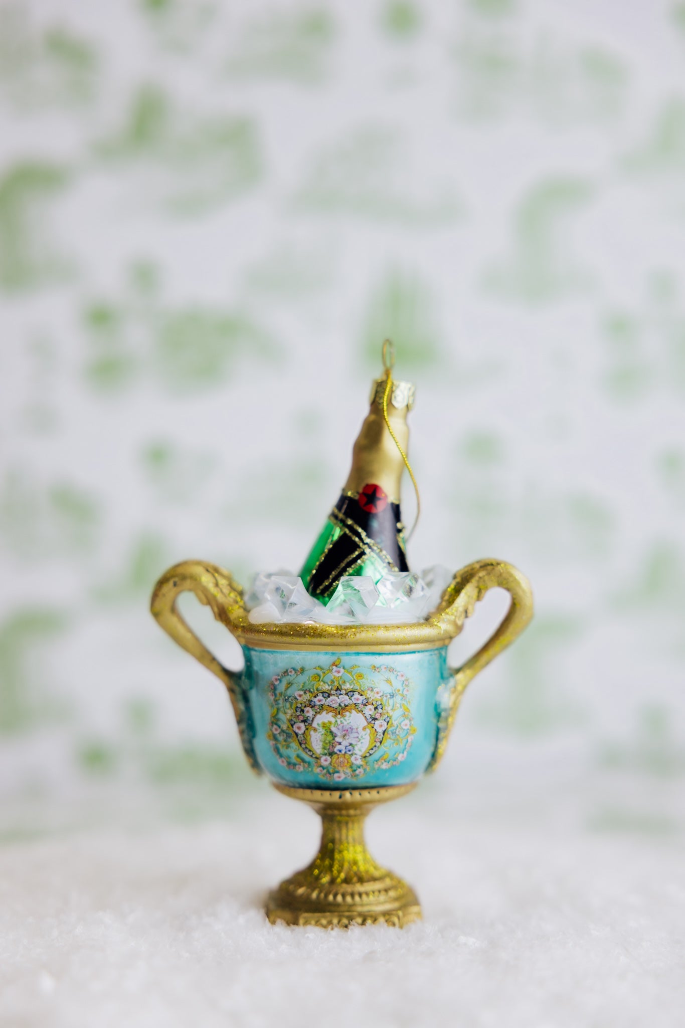 French Wine Bucket Ornament