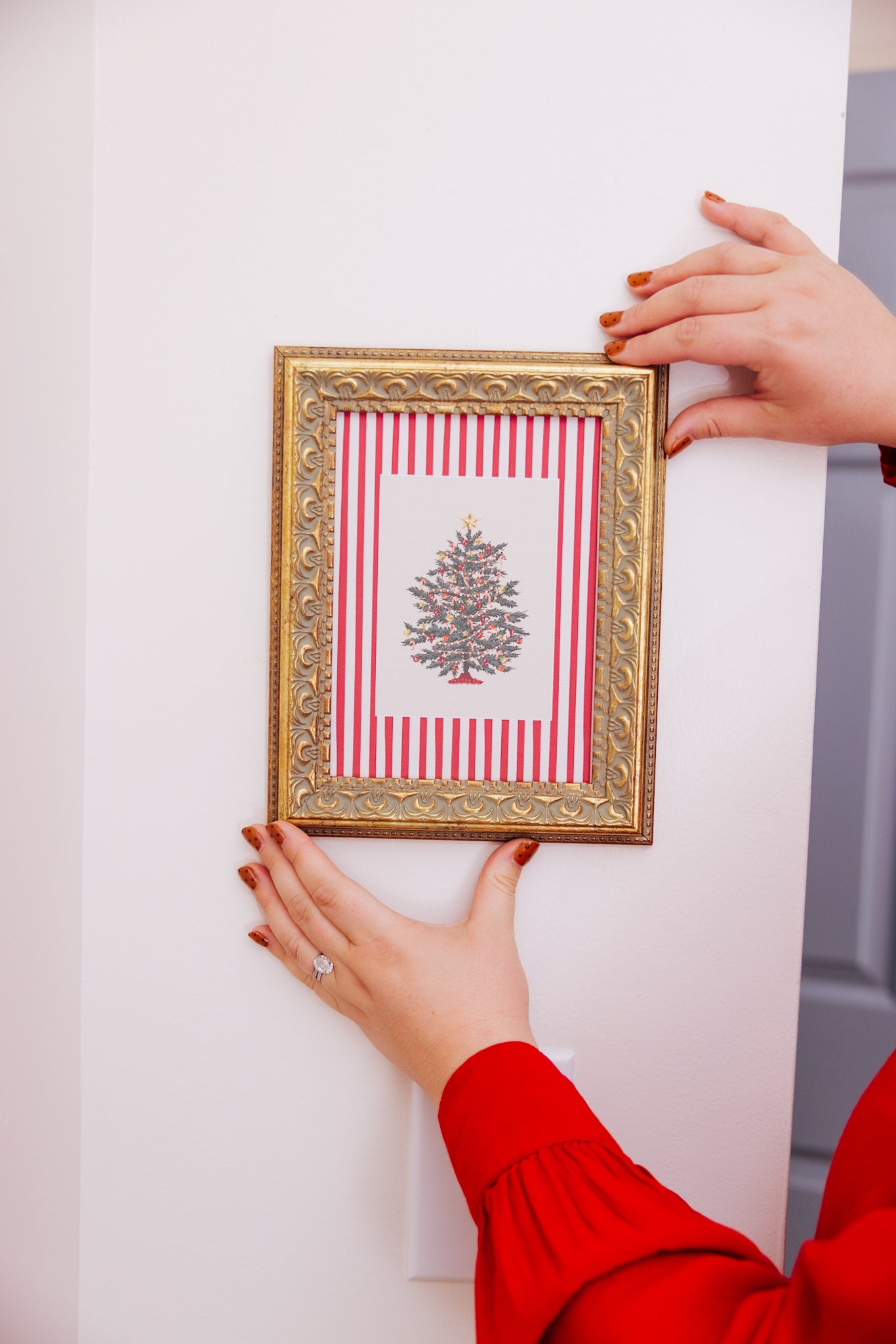 Peppermint Stripe Art