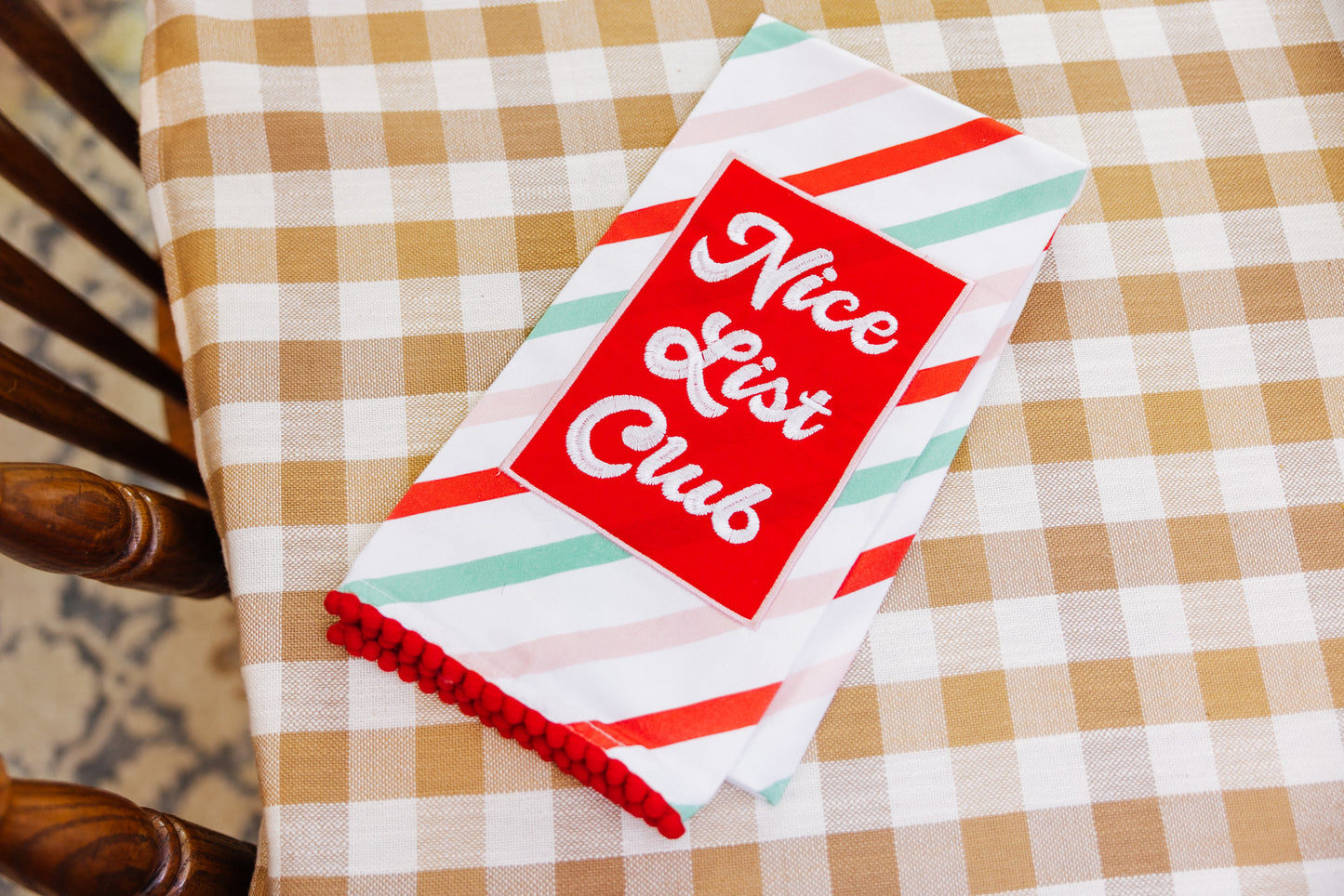 Nice List Club Kitchen Towel