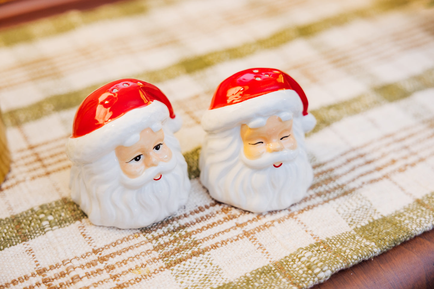 Santa Salt and Pepper Shakers