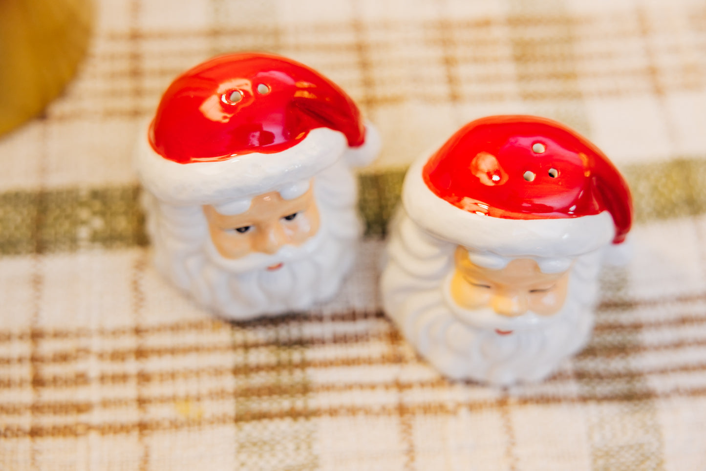 Santa Salt and Pepper Shakers