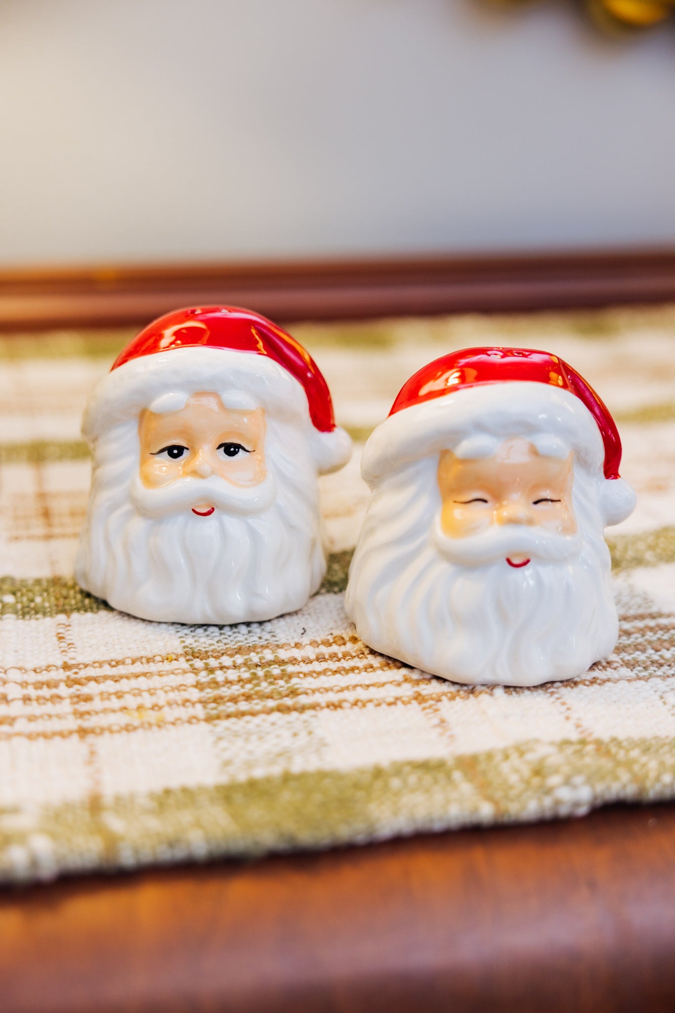 Santa Salt and Pepper Shakers