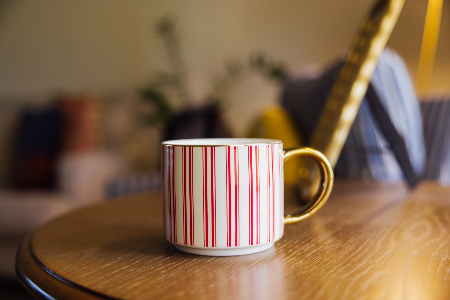 Red Stripe Coffee Mug