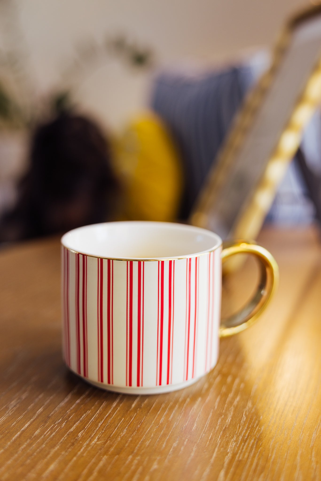 Red Stripe Coffee Mug