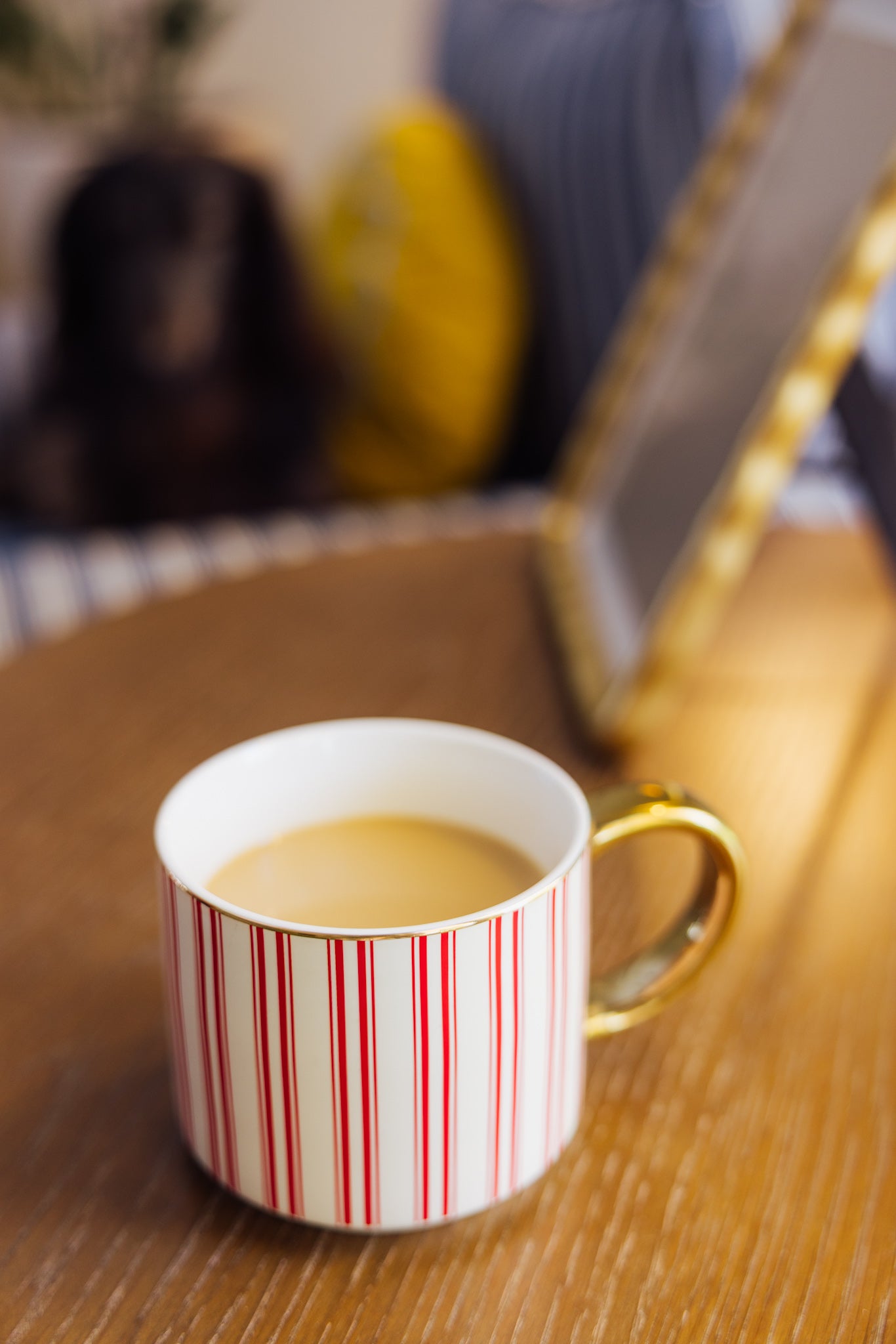 Red Stripe Coffee Mug