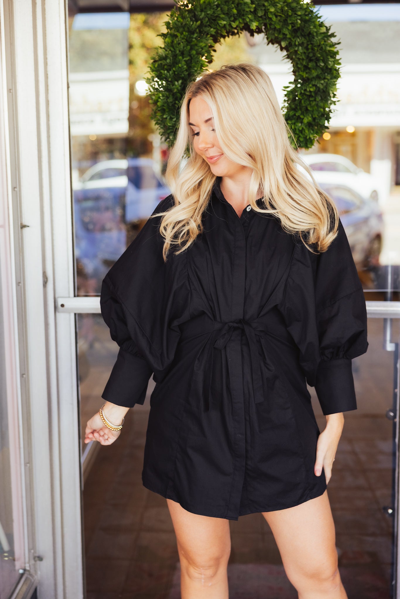 Remi Tie Mini Dress