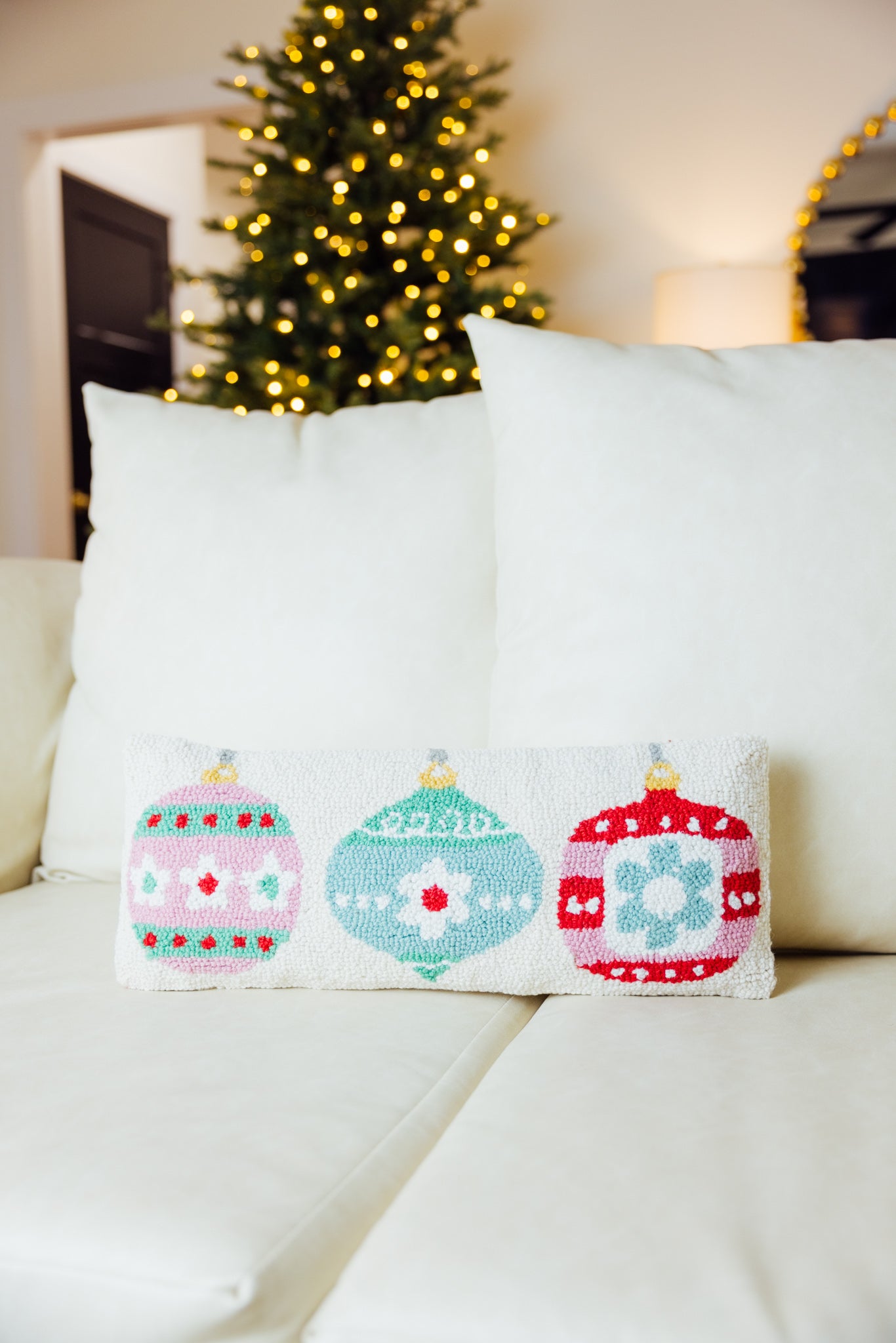 Groovy Ornaments Pillow