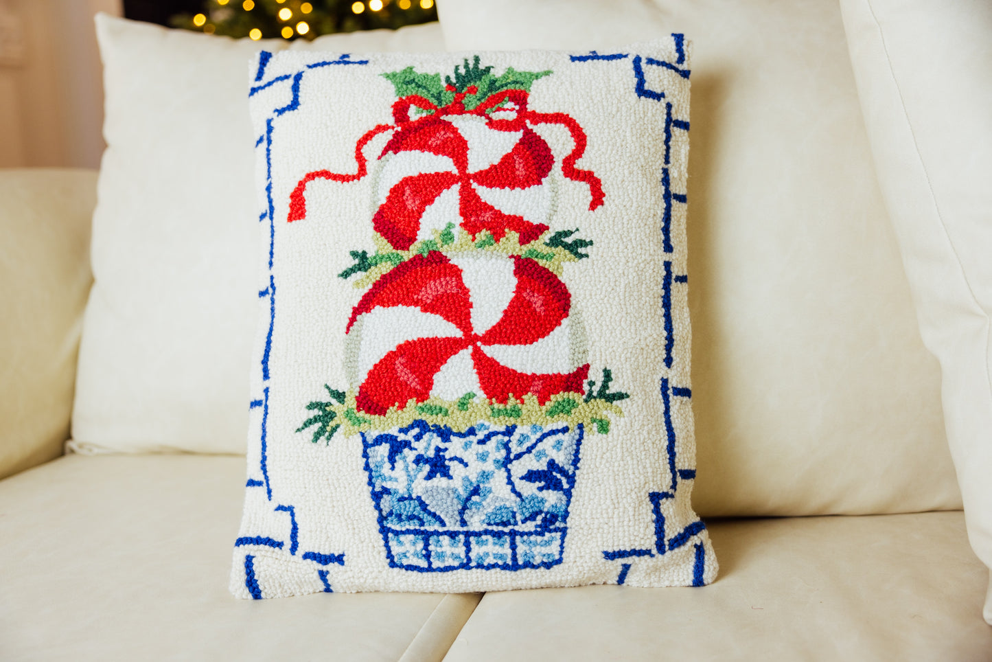 Chinoiserie Candy Hook Pillow