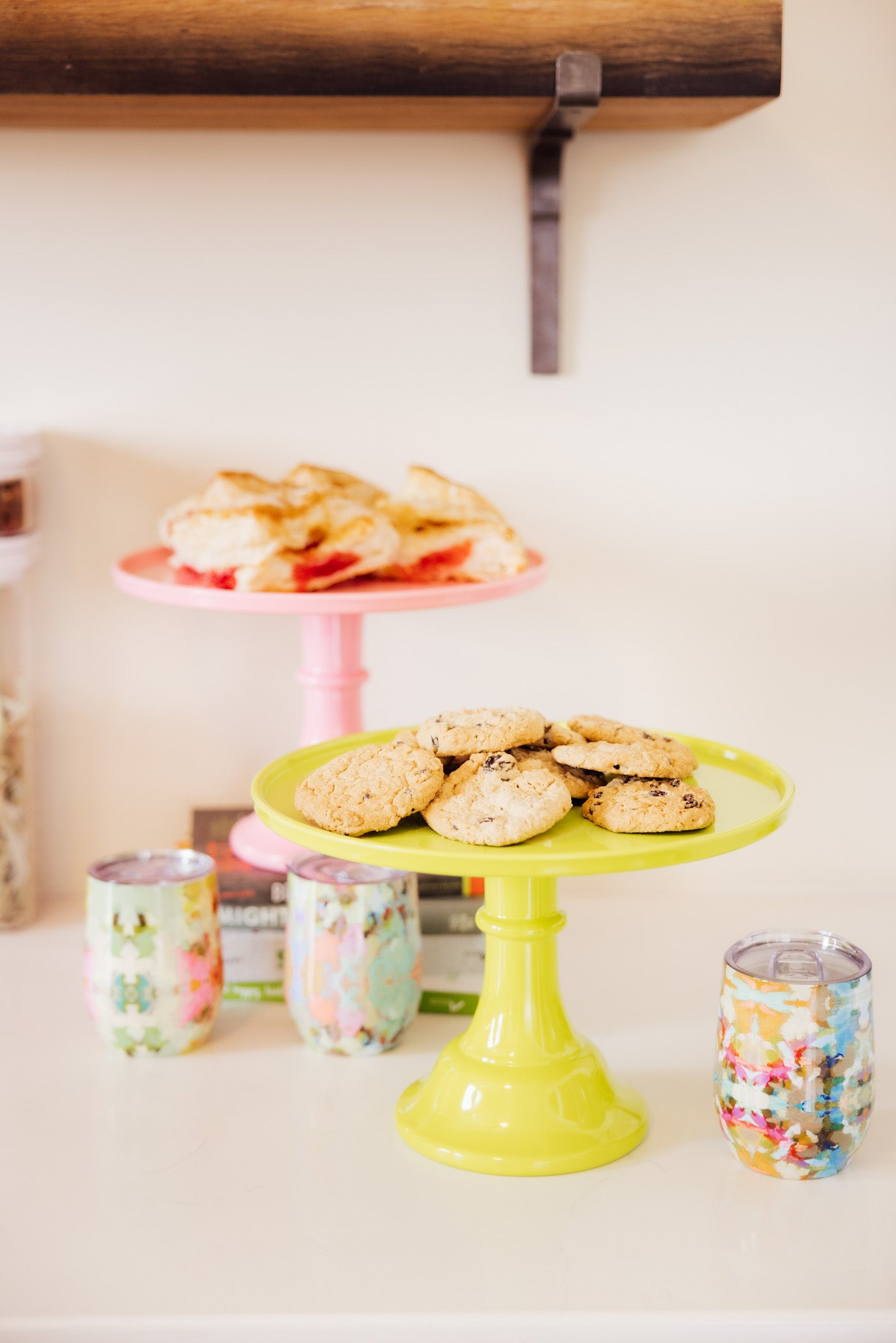 Green Melamine Cake Stand