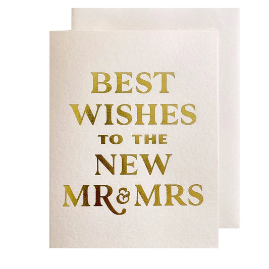 Best Wishes Wedding Card