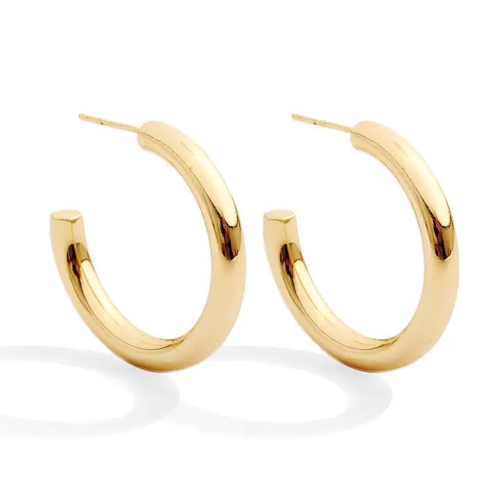 Medium Thick Hoops