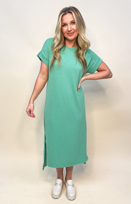Jade Curvy Comfy Midi Dress