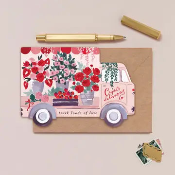 Truck Loads Of Love Card