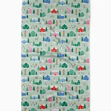 Winter Magic Tea Towel