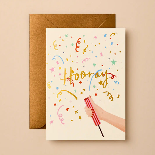 Hooray Birthday Card