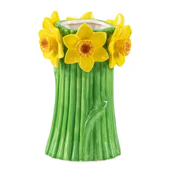 Yellow Daffodil Vase