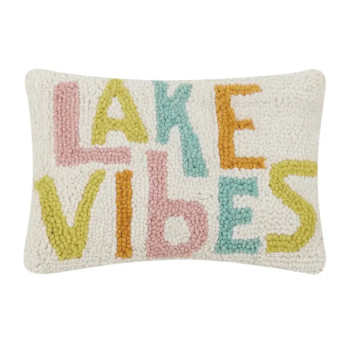 Lake Vibes Hook Pillow