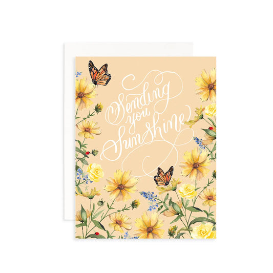 Sending You Sunshine Greeting Card