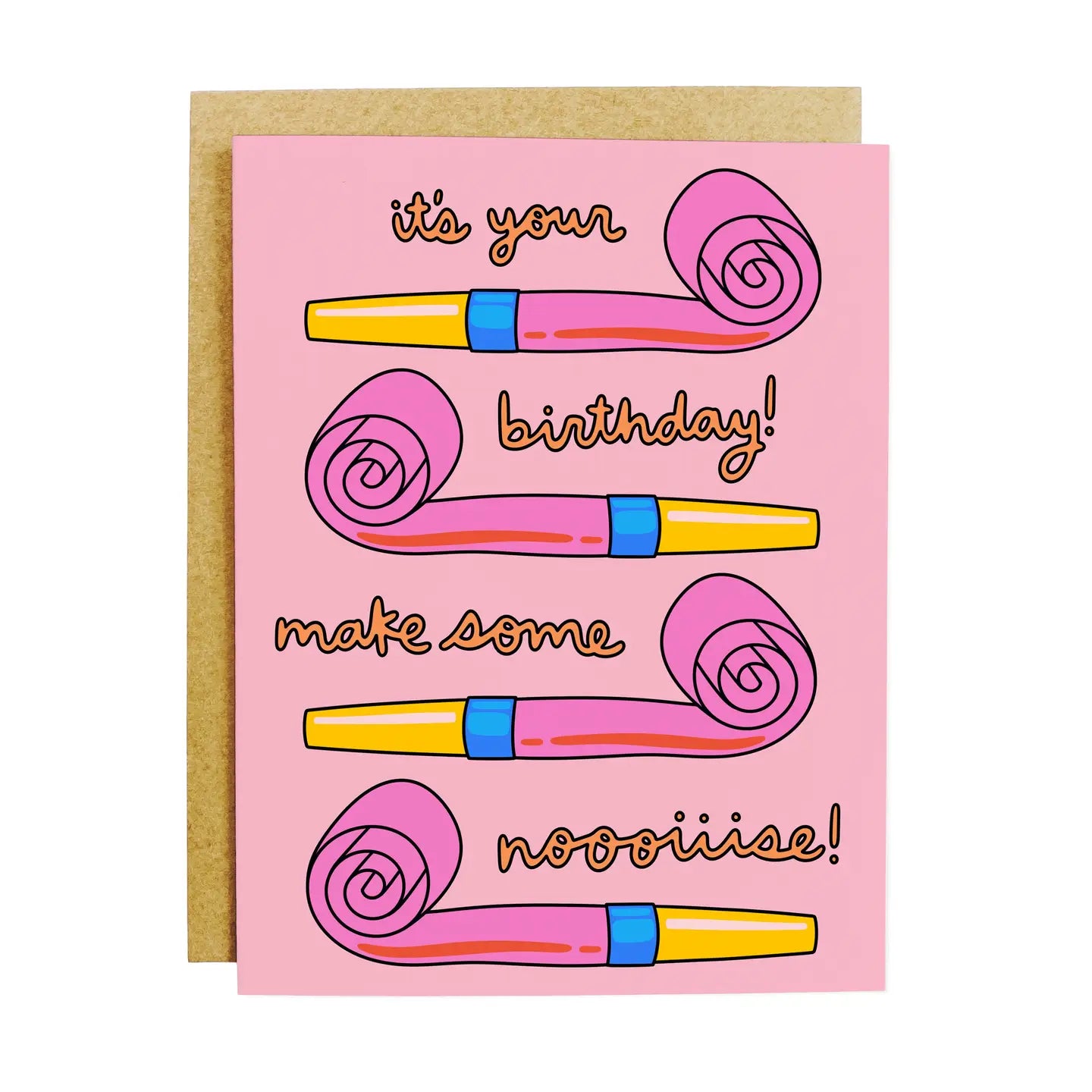Make Some Noise Birthday Card